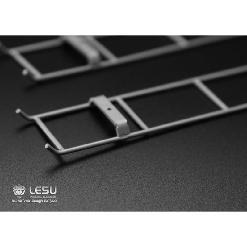 LESU 1/14 RC Truck Parts Metal Bucket 560MM Cabin Parts Side Ladder Shelf for Flatbed Truck Dumper Truck DIY Spare Parts