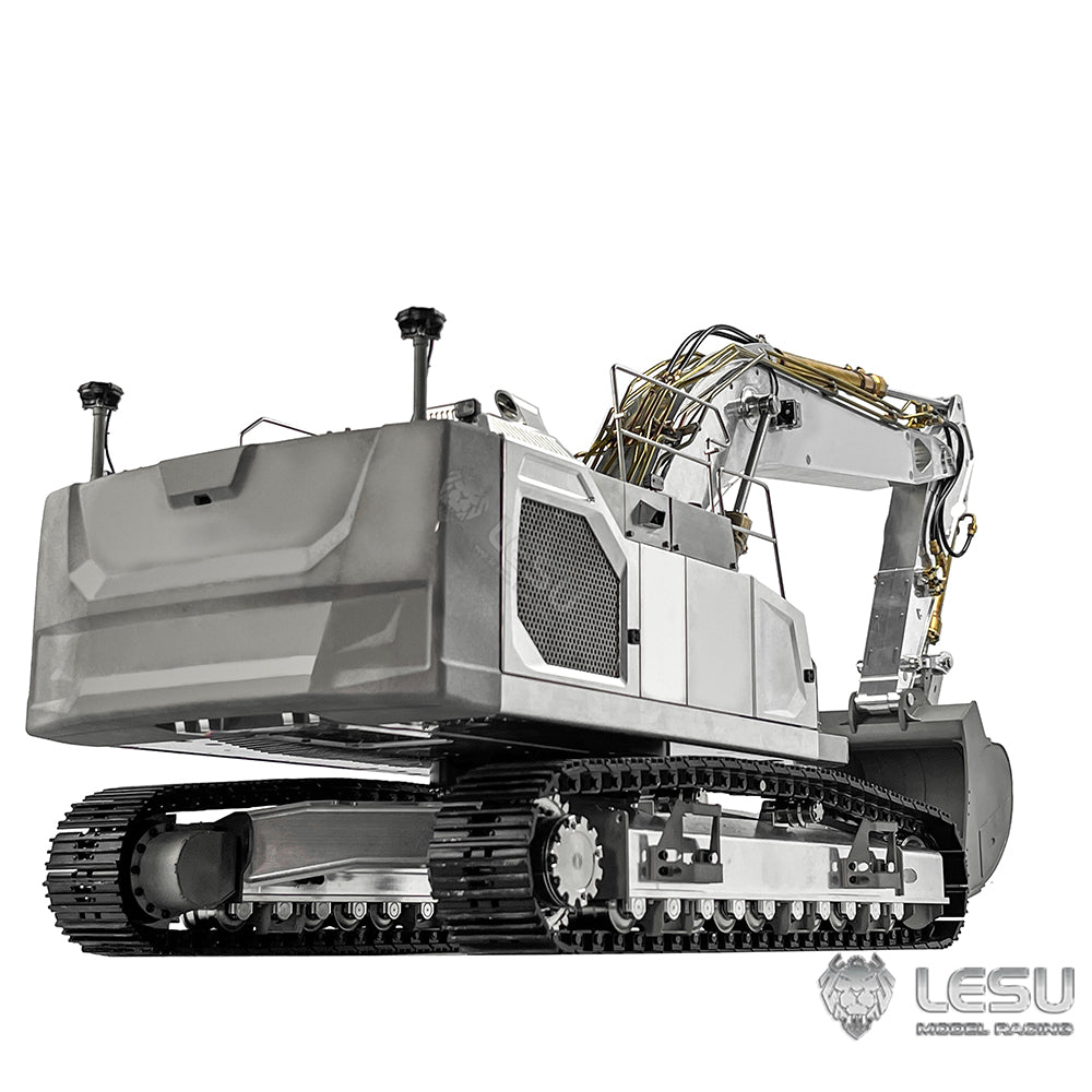 LESU LR945 RC Hydraulic Excavator 1/14 Metal Tracked Remote Controlled Digger Kits W/ Motor Servo ESC Light DIY Metal tracked Excavator