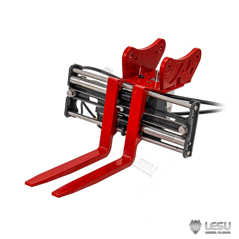 270 Dgrees Rotation Metal Hydraulic Fork AT-C0041-C for 1/14 LESU RC Hydraulic Excavator Remote Control Digger Aoue ET35 B0006 Model