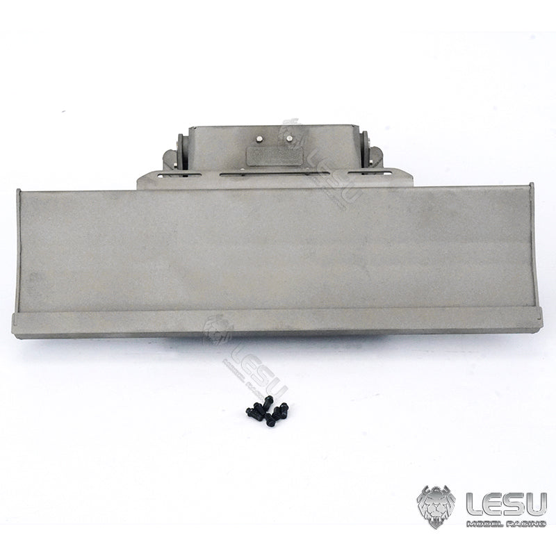 Spare Parts Metal Front Shovel Metal Cabin Roof Safety Net Decal For 1/14 LESU Aoue ET30H Hydraulic RC Wheeled Excavator Model