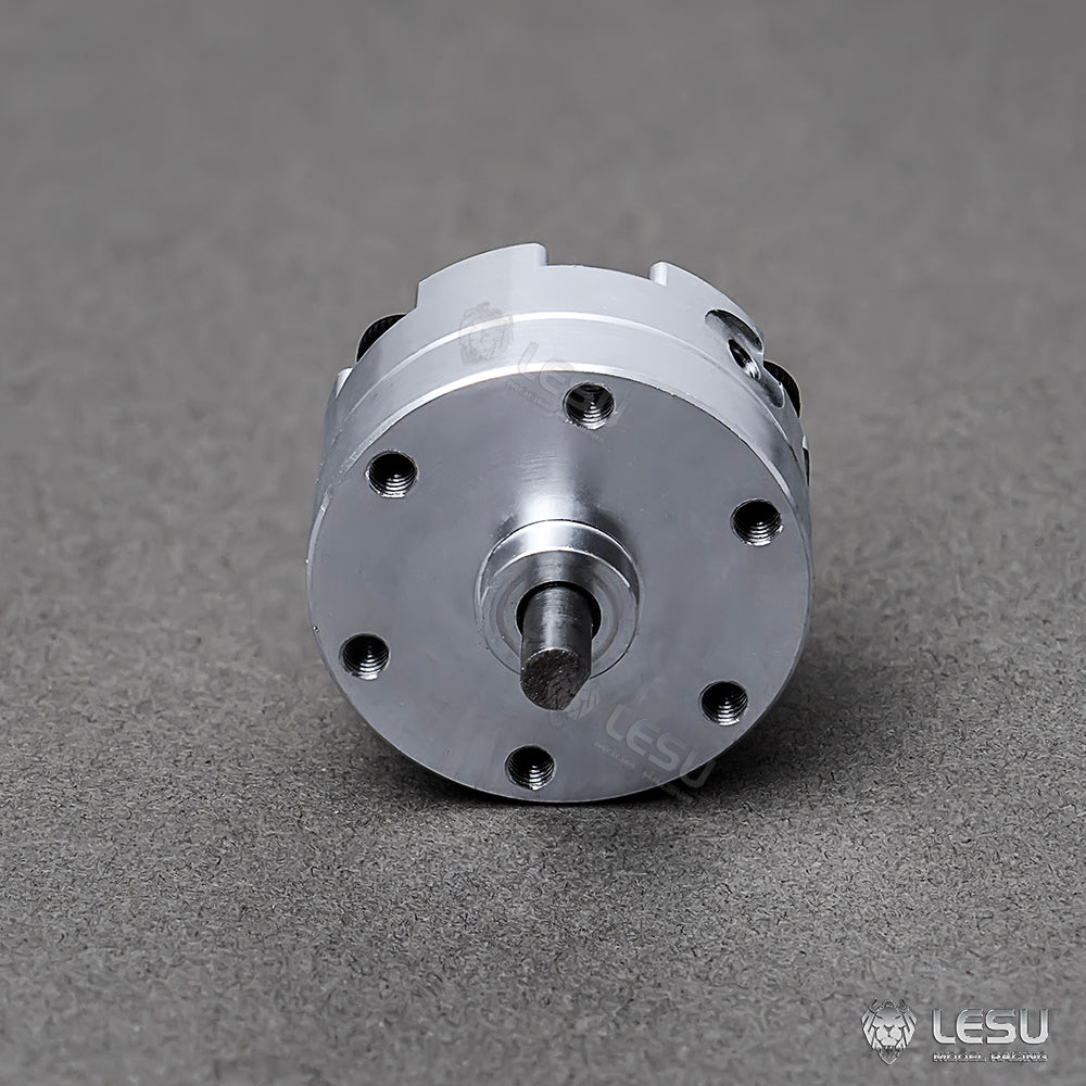 LESU 270 Degrees Metal Hydraulic Rotating Module Cylinder for DIY Dumper Crane 1/14 RC Excavator Clamshell Bucket Heavy Digger