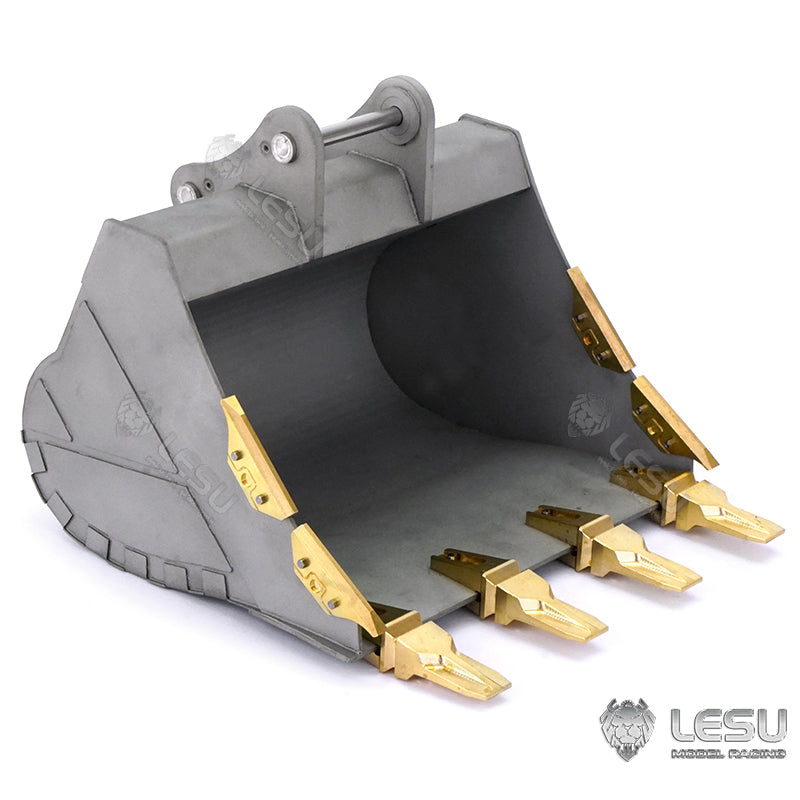 LESU Metal Upgraded Accessories Sprockets Bucket Slector Grab Metal Tracks for 1/14 RC 374 Excavator Digger Construction Truck