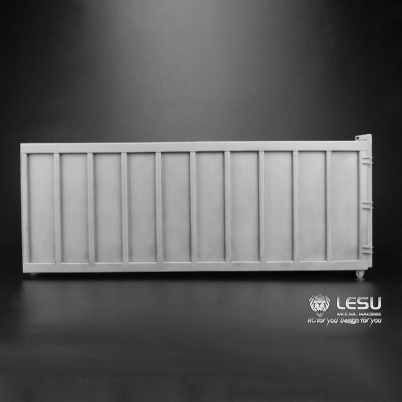LESU 1/14 Scale 488MM Metal Hydraulic Roll On/off Waste Bin for 8*8 RC Dumper Radio Controlled Tipper Truck DIY Cars Model
