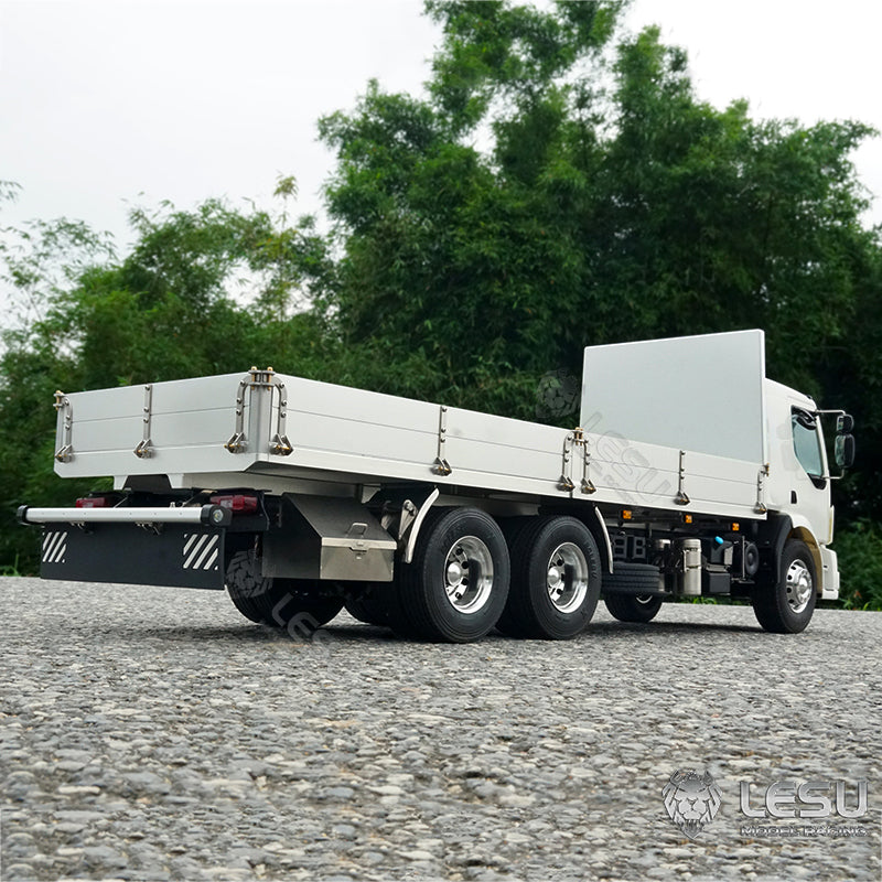 IN STOCK LESU 1/14 VM 6x4 Unpainted Remote Controlled Flatbed Truck Model Car for Light System Motor Servo ESC W/O Battery Radio