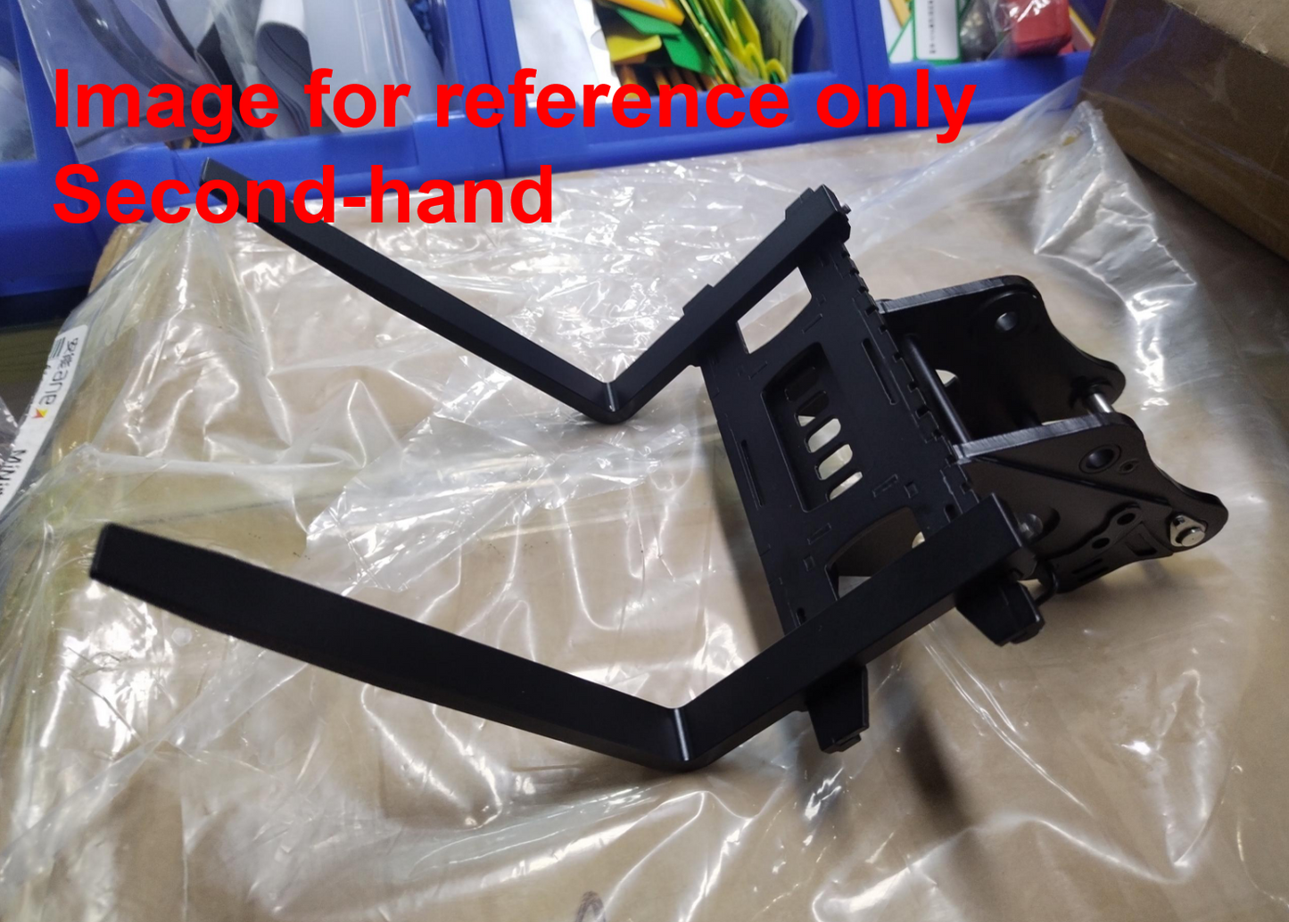 Second Hand CN Stock Metal Fork Bucket For LESU 1/14 374 C374F RC Hydraulic Excavator DIY Radio Controlled Digger Model Cars