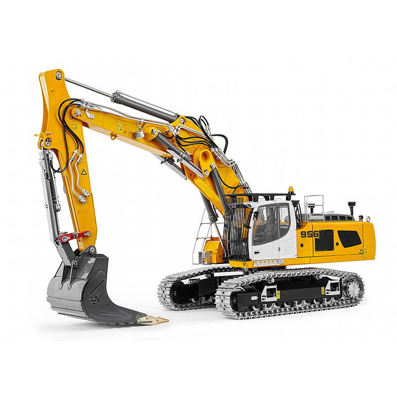 Pre-order New Product! LESU B0040 1/14 Metal RC Hydraulic Excavator Aoue LR956 3-arm Excavator Construction Vehicles Model