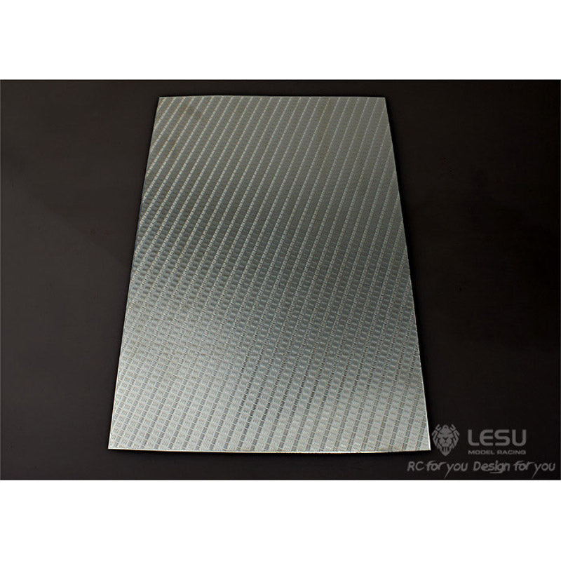 LESU Metal Stainless Steel Plate A B for 1/14 Radio Controlled Tractor Truck Model DIY Spare Parts Accessories Replacements