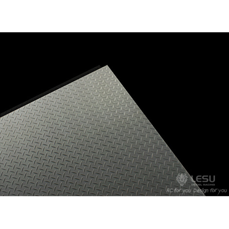 LESU Metal Stainless Steel Plate A B for 1/14 Radio Controlled Tractor Truck Model DIY Spare Parts Accessories Replacements