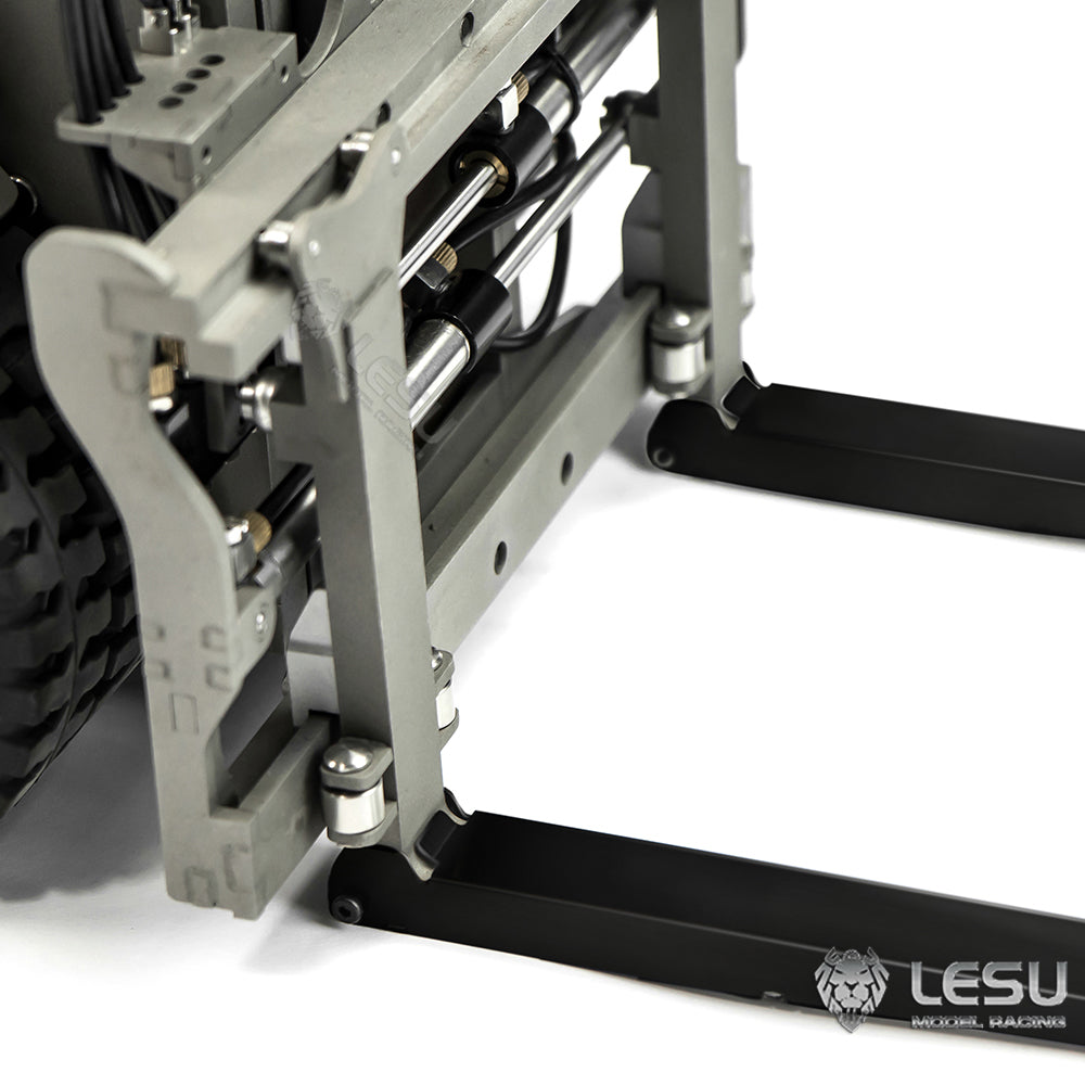 LESU 1/14 Heavy RC Hydraulic Forklift LDH160 Radio Control Truck Model Aoue-LD160S W/ Wooden Pallet Support Light Sound ESC Motor