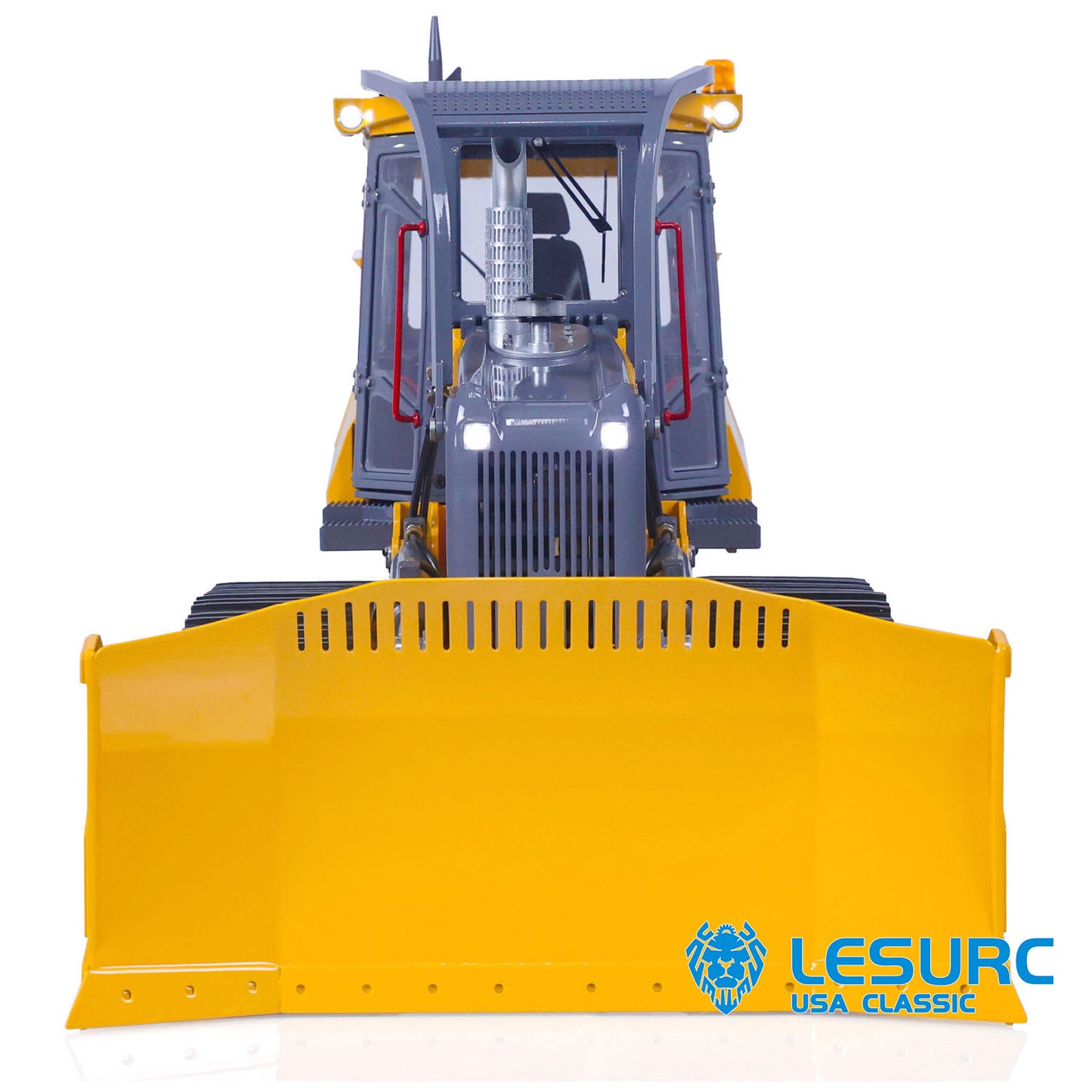 1/14 LESU Aoue 850K RC Hydraulic Dozer Black Metal Track Bulldozer Painted Assembled Hydraulic System