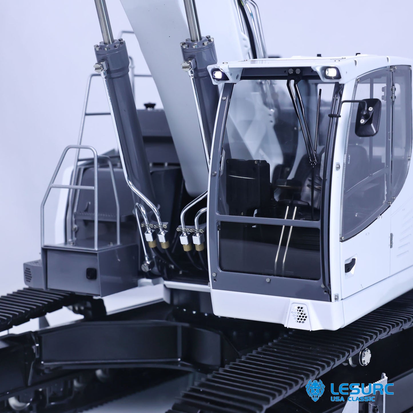 IN STOCK 1/14 LESU RC Metal Tracked Hydraulic Excavator Digger LR945 RTR Radio Control Model W/ MOtor ESC Servo Upgrade Accessories Battery