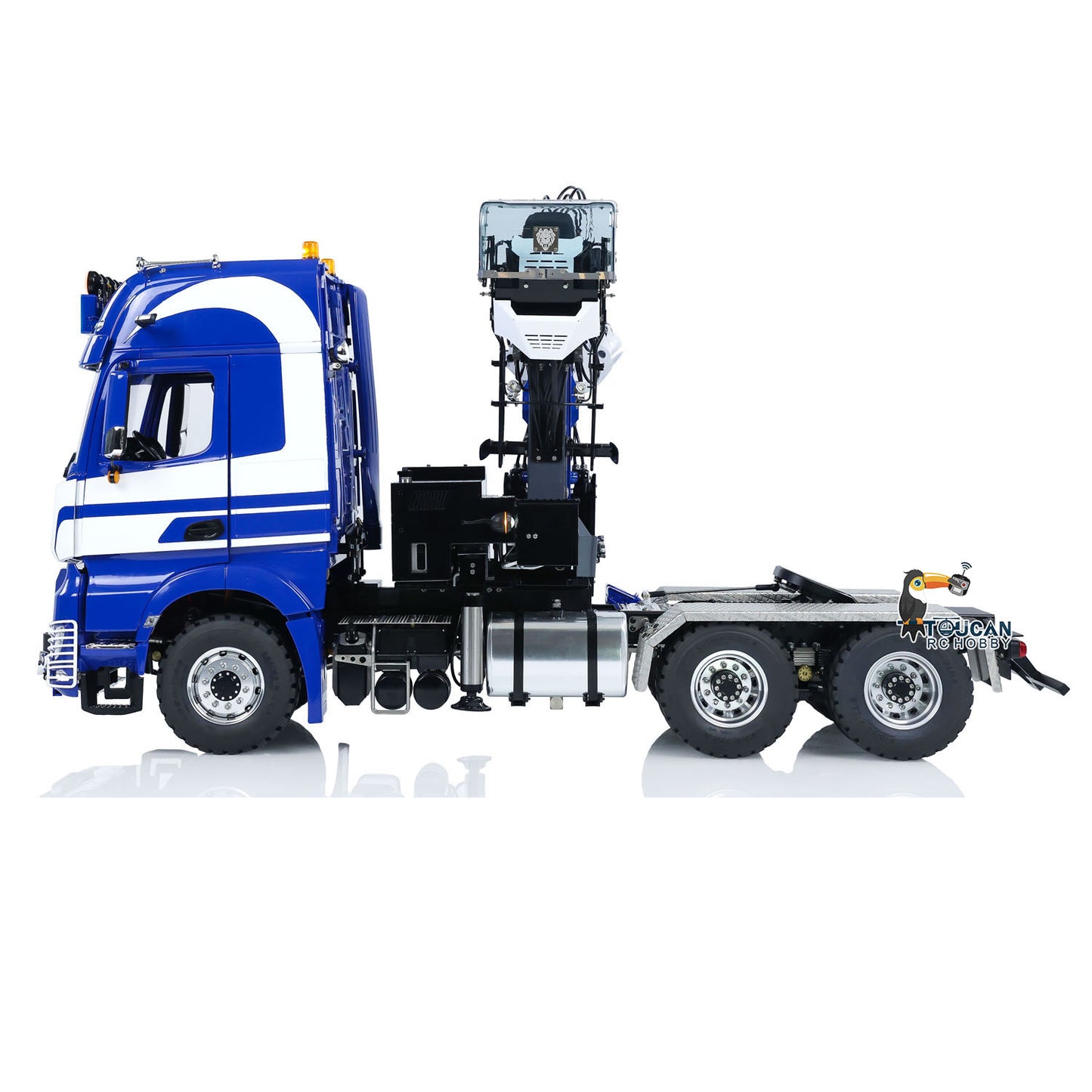 Unitru 03 1/14 3363 RTR Radio Controlled Tractor Truck Metal Chassis Hydraulic Timber Crane 6X6 RC Lorry Car Smoke PL18EV