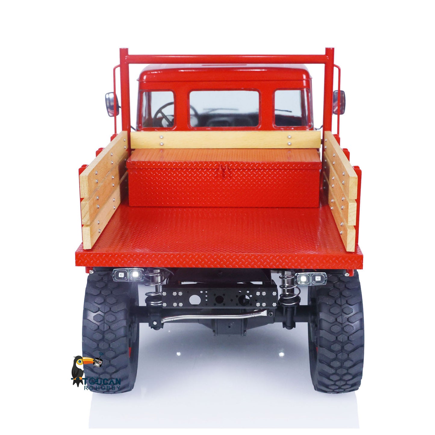 LESU 1/10 Scale 4x4 Ready To Run Metal RC Off-Road Vehicles for U406 Radio Control Car Model W/ Sound Light System 5200mAH Battery