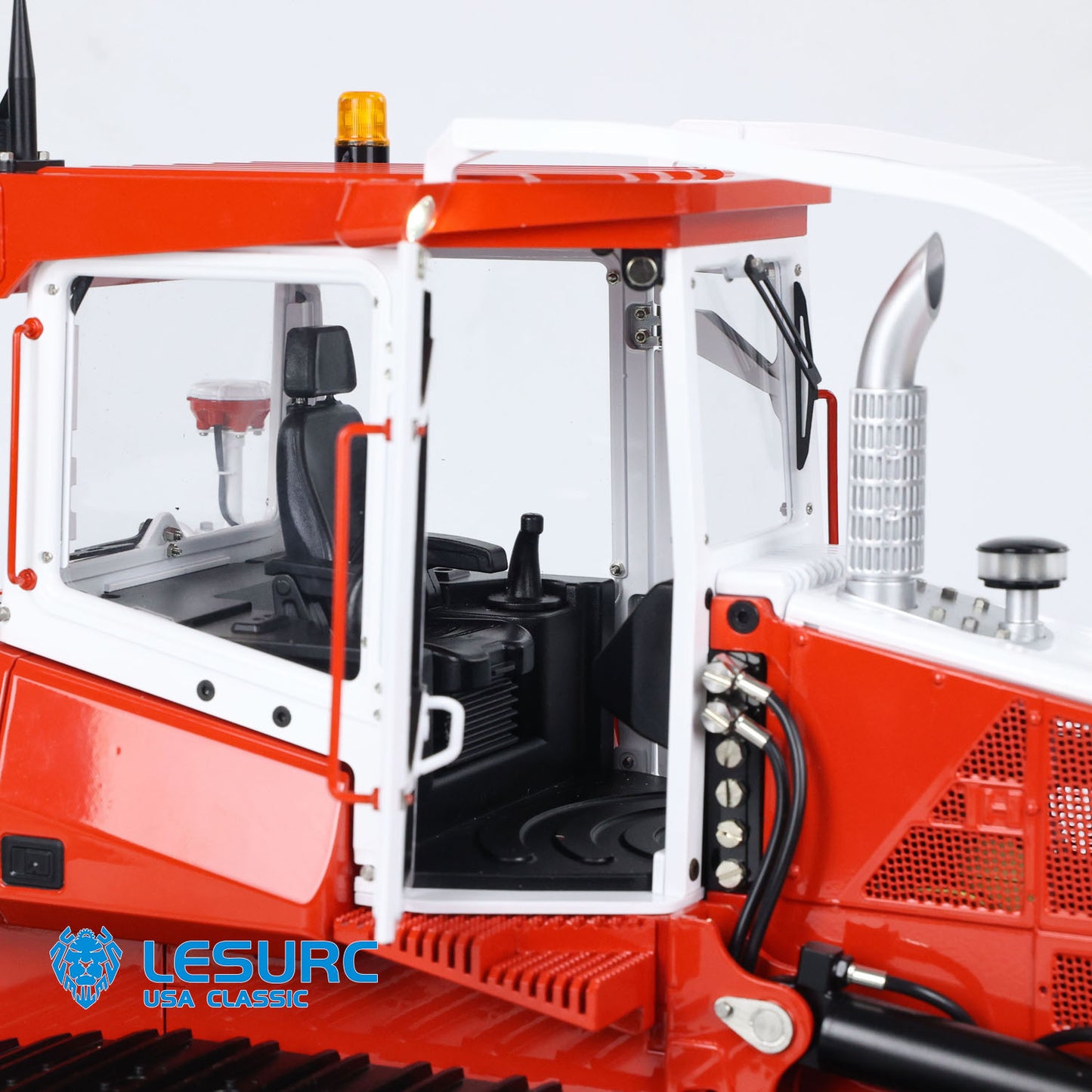 LESU Aoue 850K 1/14 RC Finished Dozer Metal Hydraulic Bulldozer Remote Control Emulated Engineering Vehicle Model Light Sound ESC