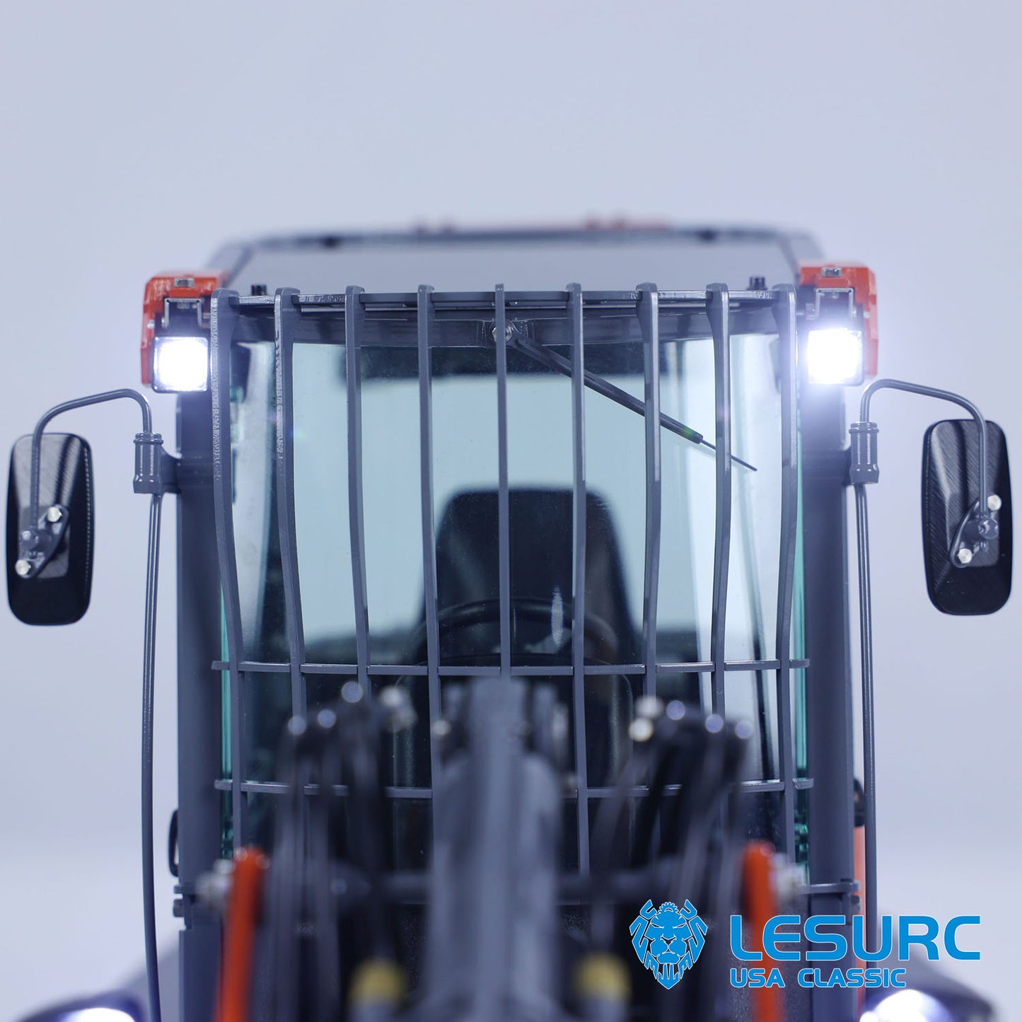 LESU Metal 1/14 Hydraulic RC Wheeled Loader AOUE MCL8 Ready to Run Remote Control Car Construction Models