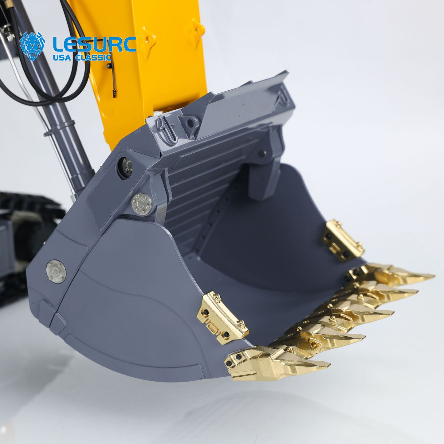 LESU Giant 1/14 Hydraulic RC Excavator AOUE 9150 Metal Construction Vehicles Heavy Duty Diggers Model Double Oil Pump PL18EV Lite Radio