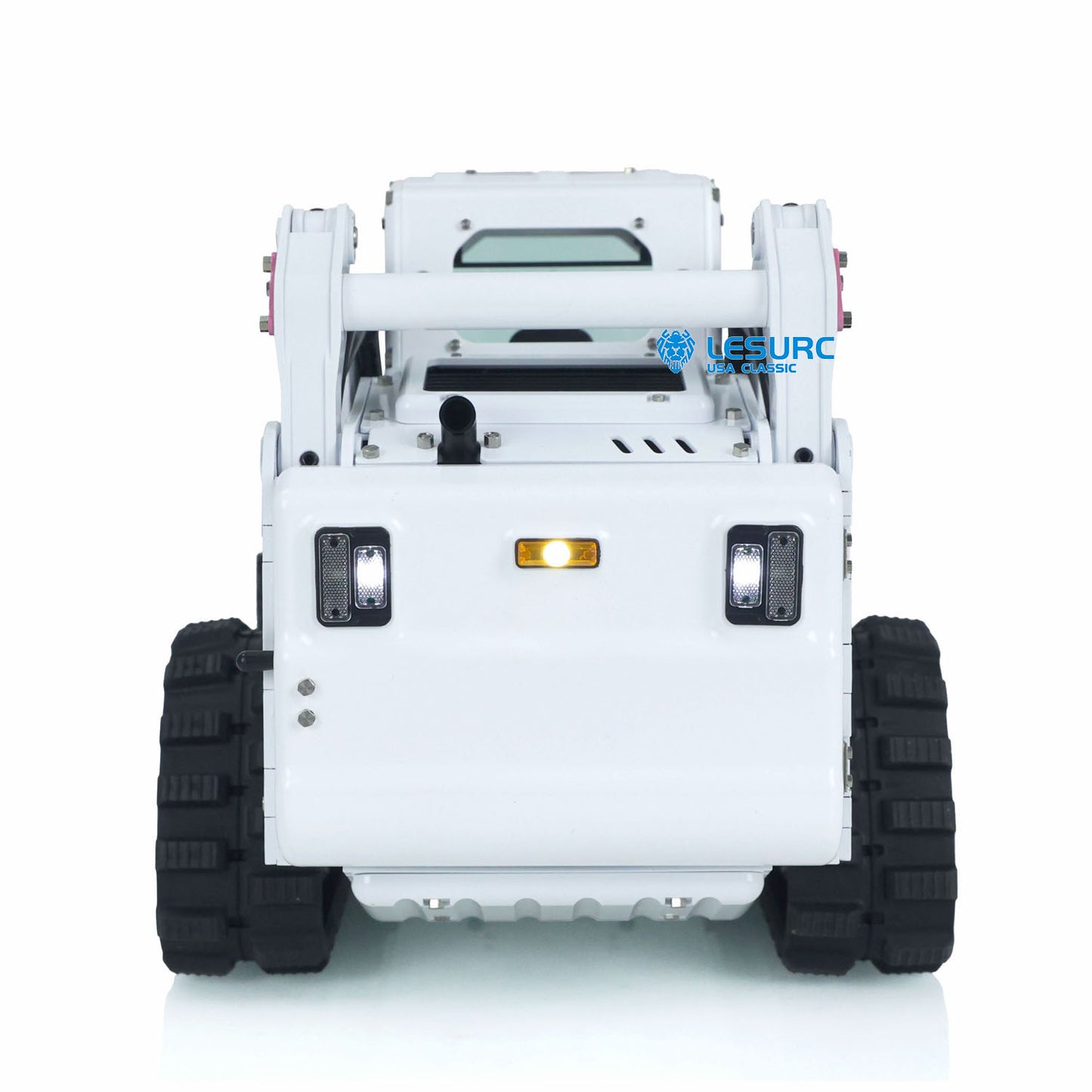 LESU 1/14 Aoue-LT5 Tracked Skid-Steer Radio Controlled Hydraulic Loader Ready To Run Rotating LED Light W/ ESC Battery Charger
