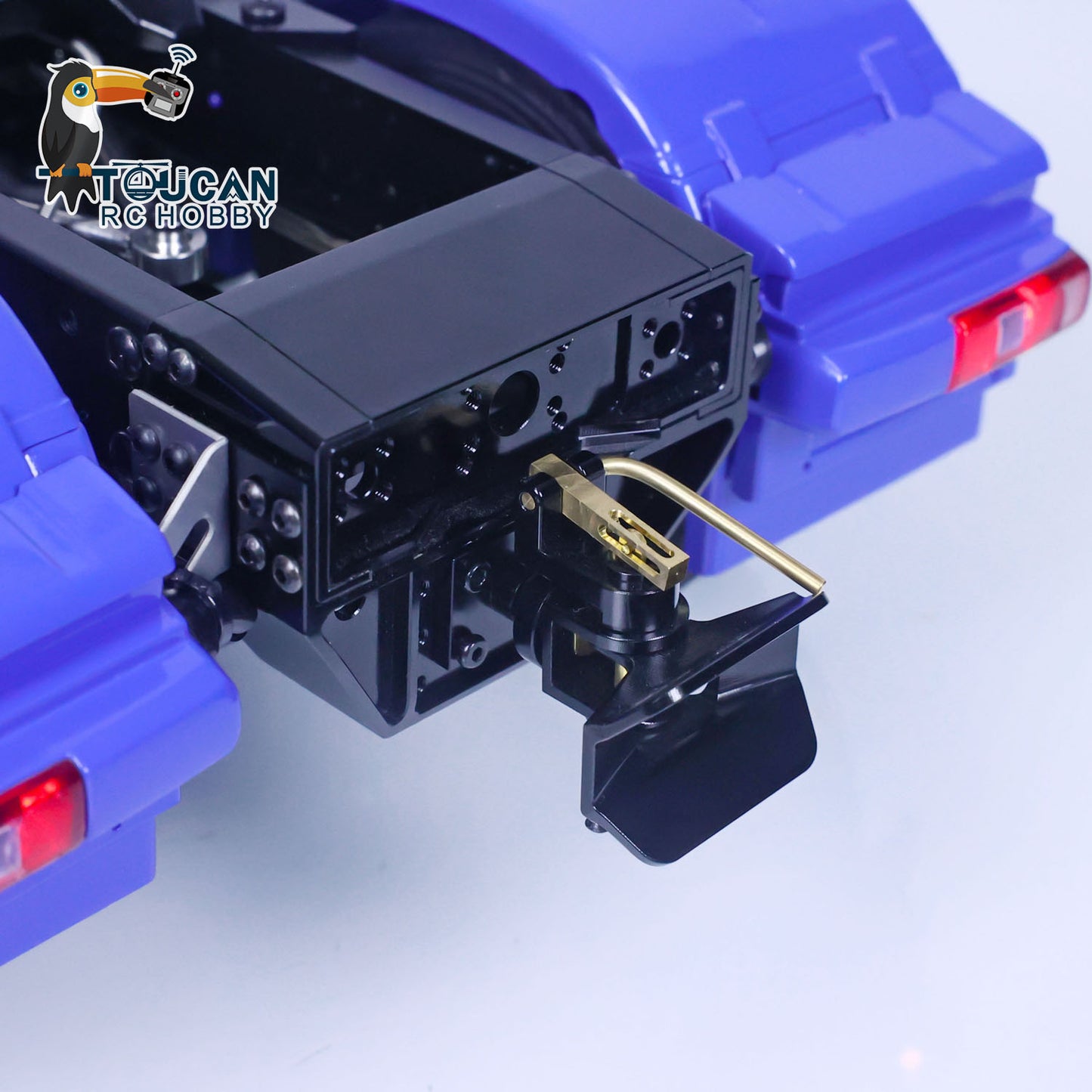 1/14 LESU RC Tractor Truck 8X8 Metal Heavy Chassis 3-speed Transmission Remote Control Car Customized Model