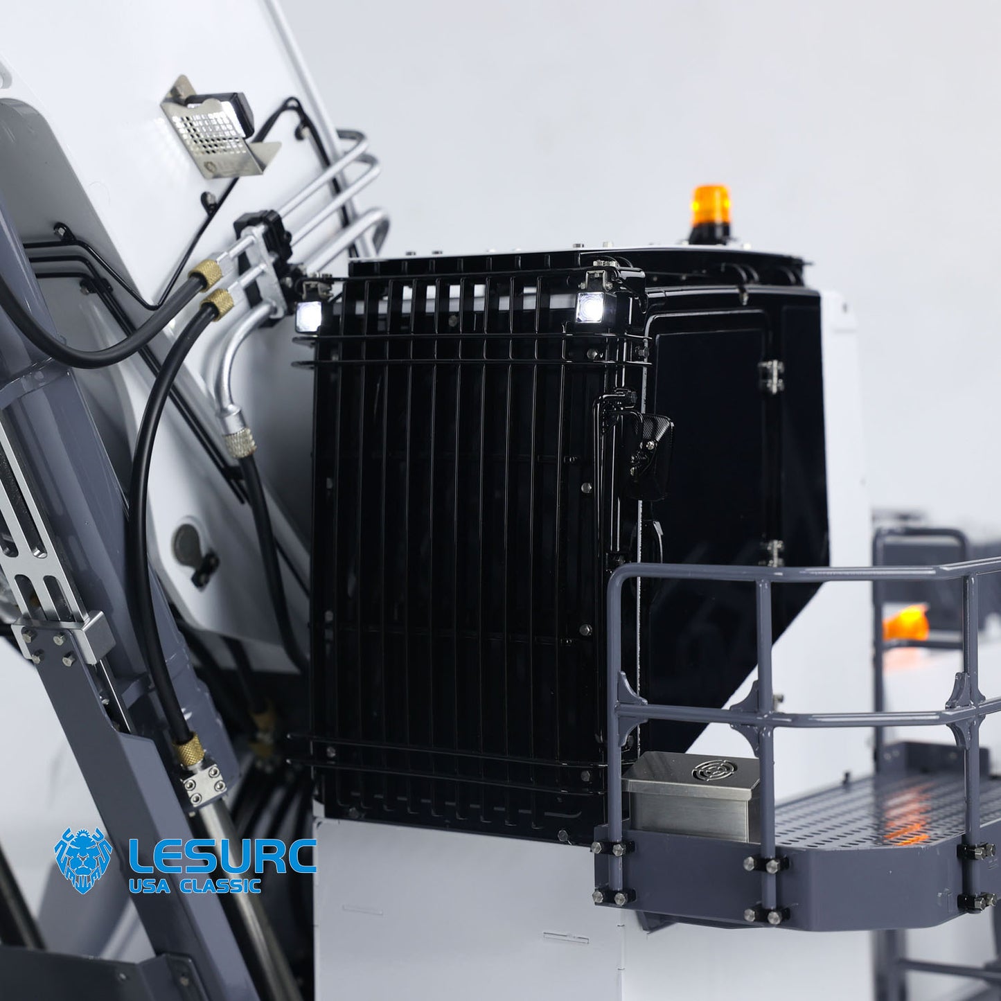 1/14 LESU Forward Shovel RC Hydraulic Excavator AOUE 9150 Radio Control Digger Model Double Oil Pump