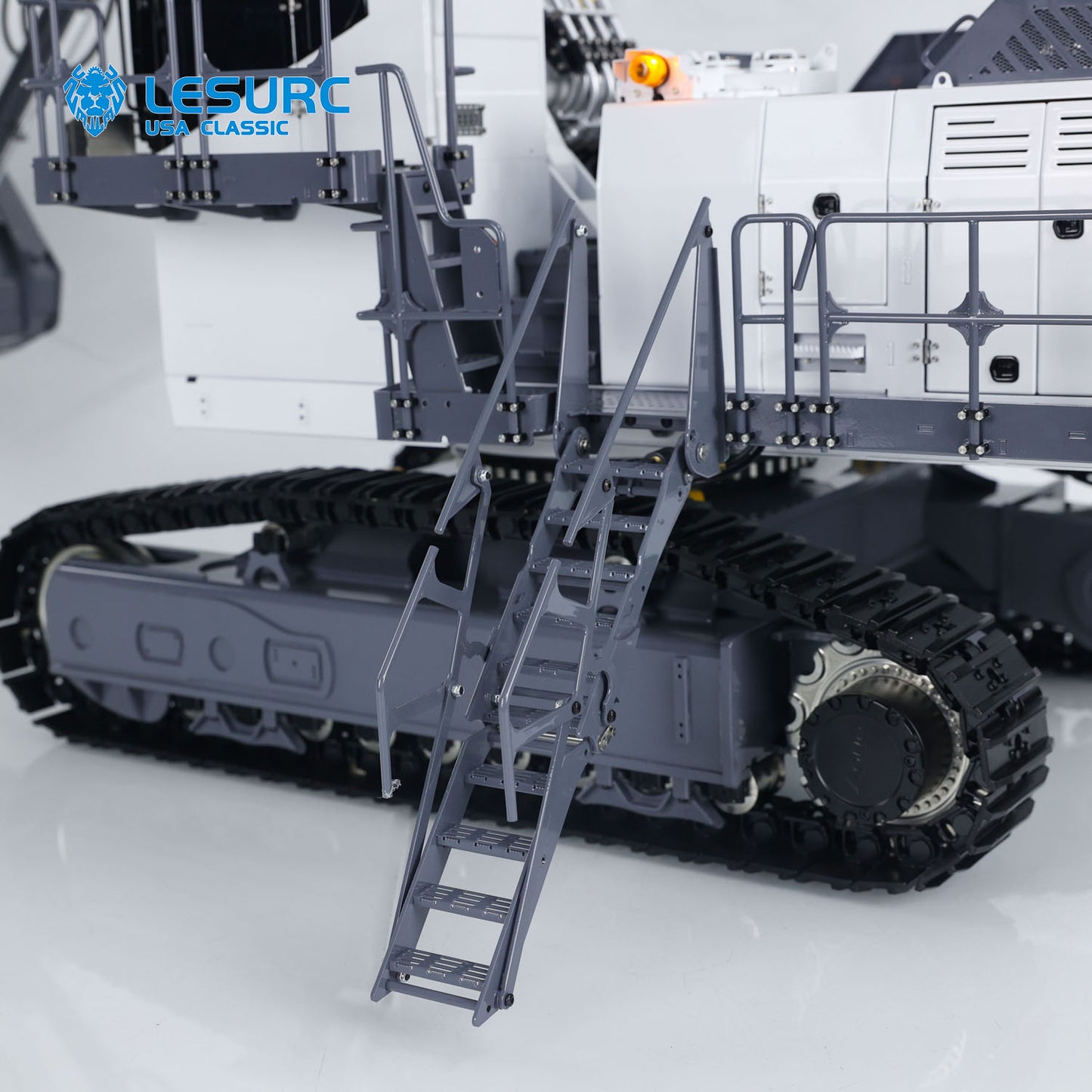 1/14 LESU Forward Shovel RC Hydraulic Excavator AOUE 9150 Radio Control Digger Model Double Oil Pump
