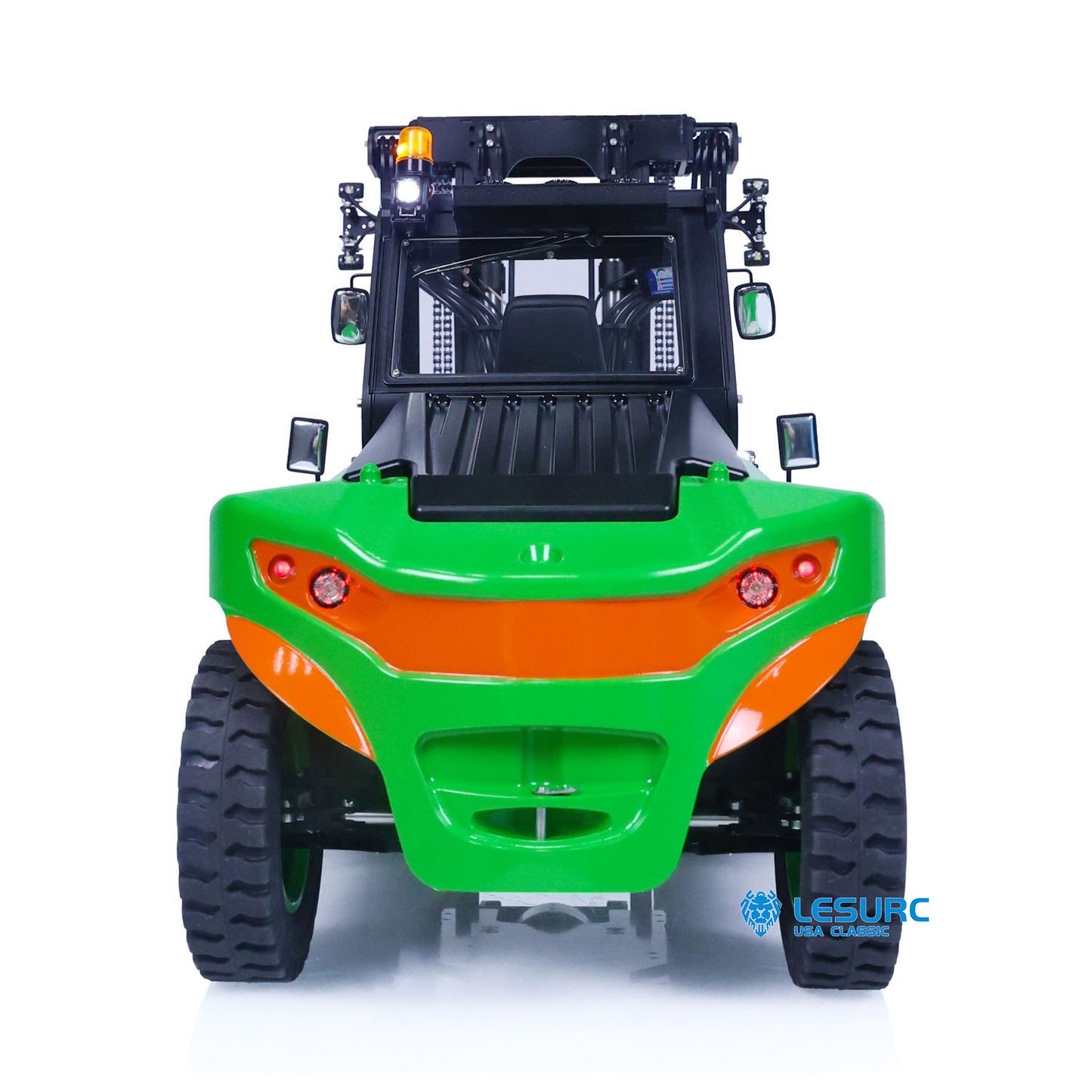 LESU RC Heavy Hydraulic Forklift Truck 1/14 Aoue-LD160S Metal Remote Control Car Model I6S Radio