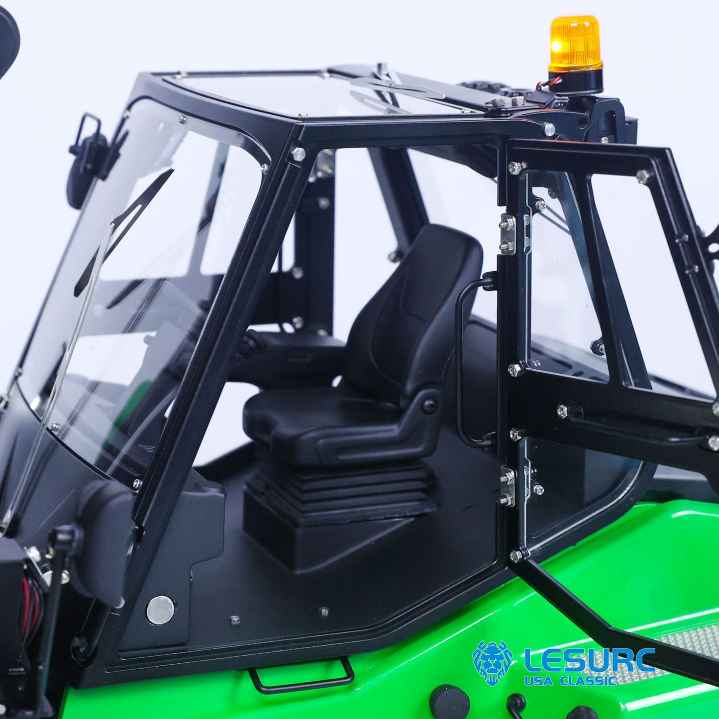 LESU RC Heavy Hydraulic Forklift Truck 1/14 Aoue-LD160S Metal Remote Control Car Model I6S Radio