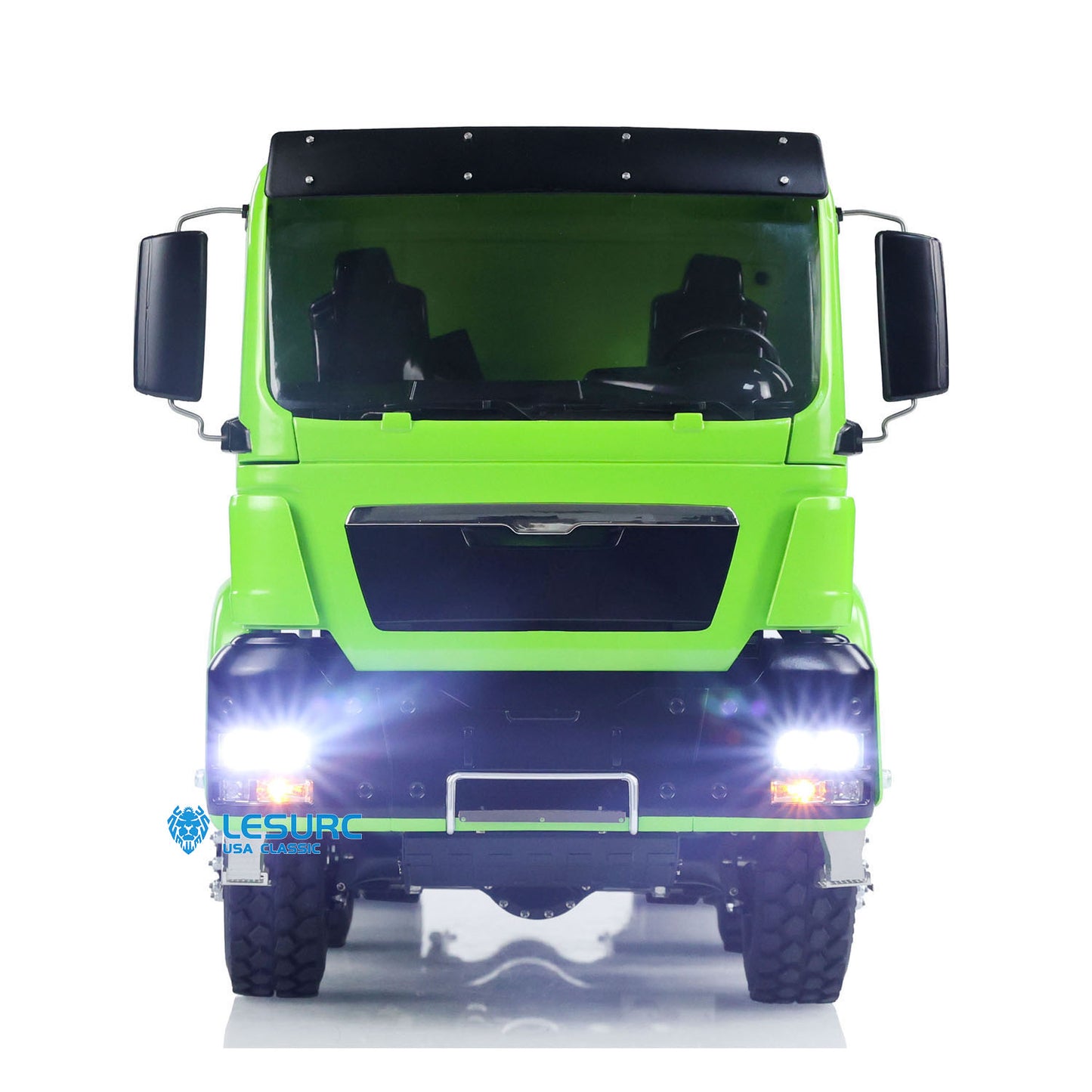 LESU TGS 1/14 RC Hydraulic Roll On Off Dump Truck 8x8 Metal Chassis Dumper Differential Lock EDS Axles 2Speed Gearbox Model Car