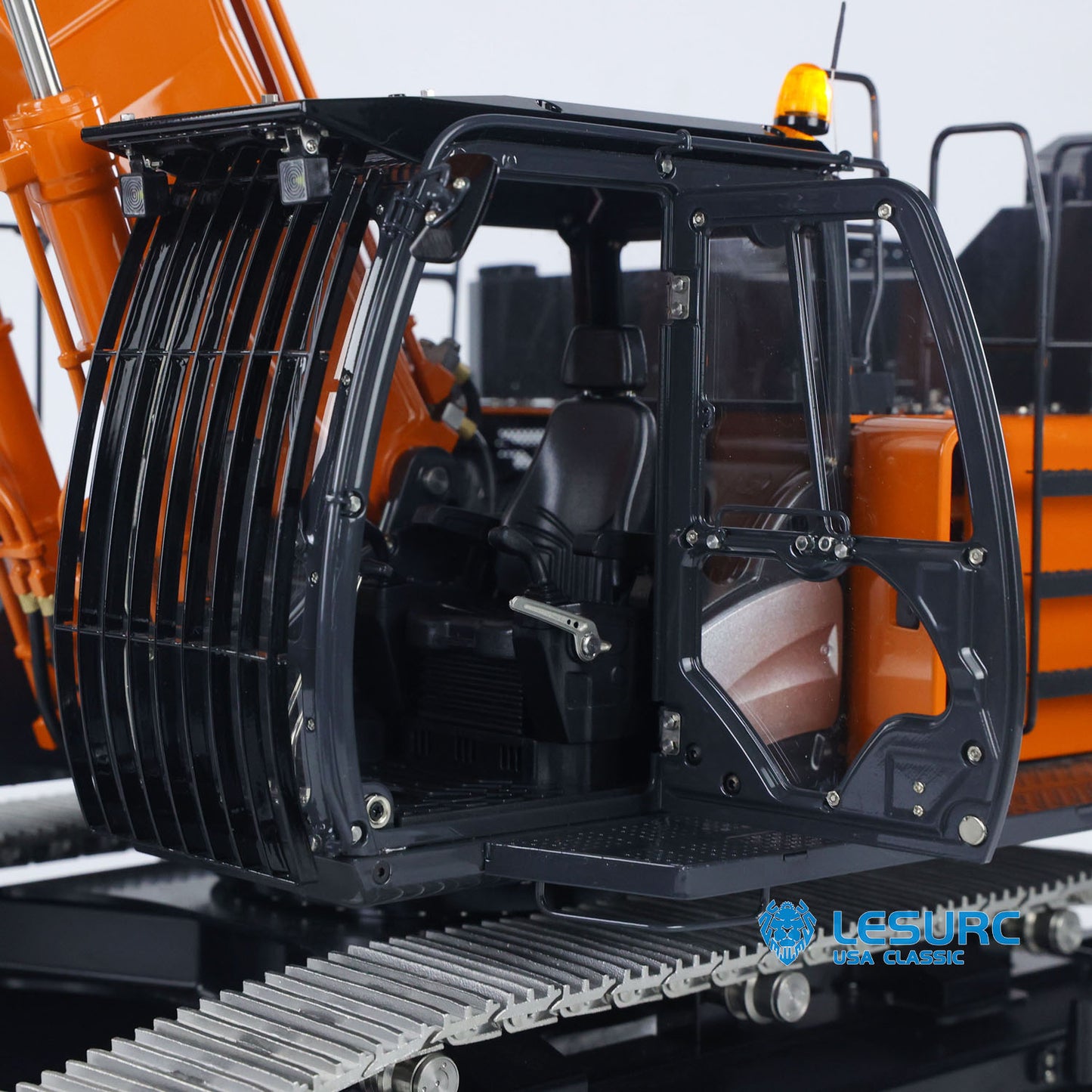 90% Metal LESU 1/14 RC Hydraulic Excavator Aoue ZX490 RTR Remote Control 2Arms Heavy Digger Model PL18EV Lite Light Sound Smoke