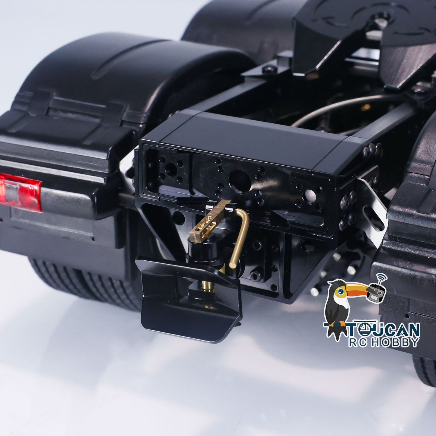 LESU RC Tractor Truck 1/14 Painted 4 Axles 3363 Remote Control Car 8X8 Metal Chassis 3-Speed Transmission