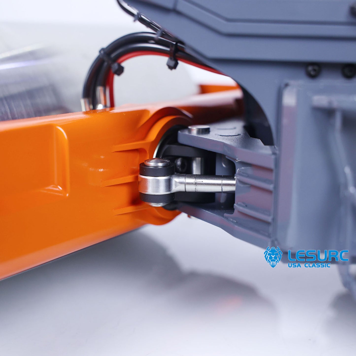 LESU 1/14 Metal RC Hydraulic Road Roller Aoue-H13i Remote Control Truck Construction Model Light Sound System