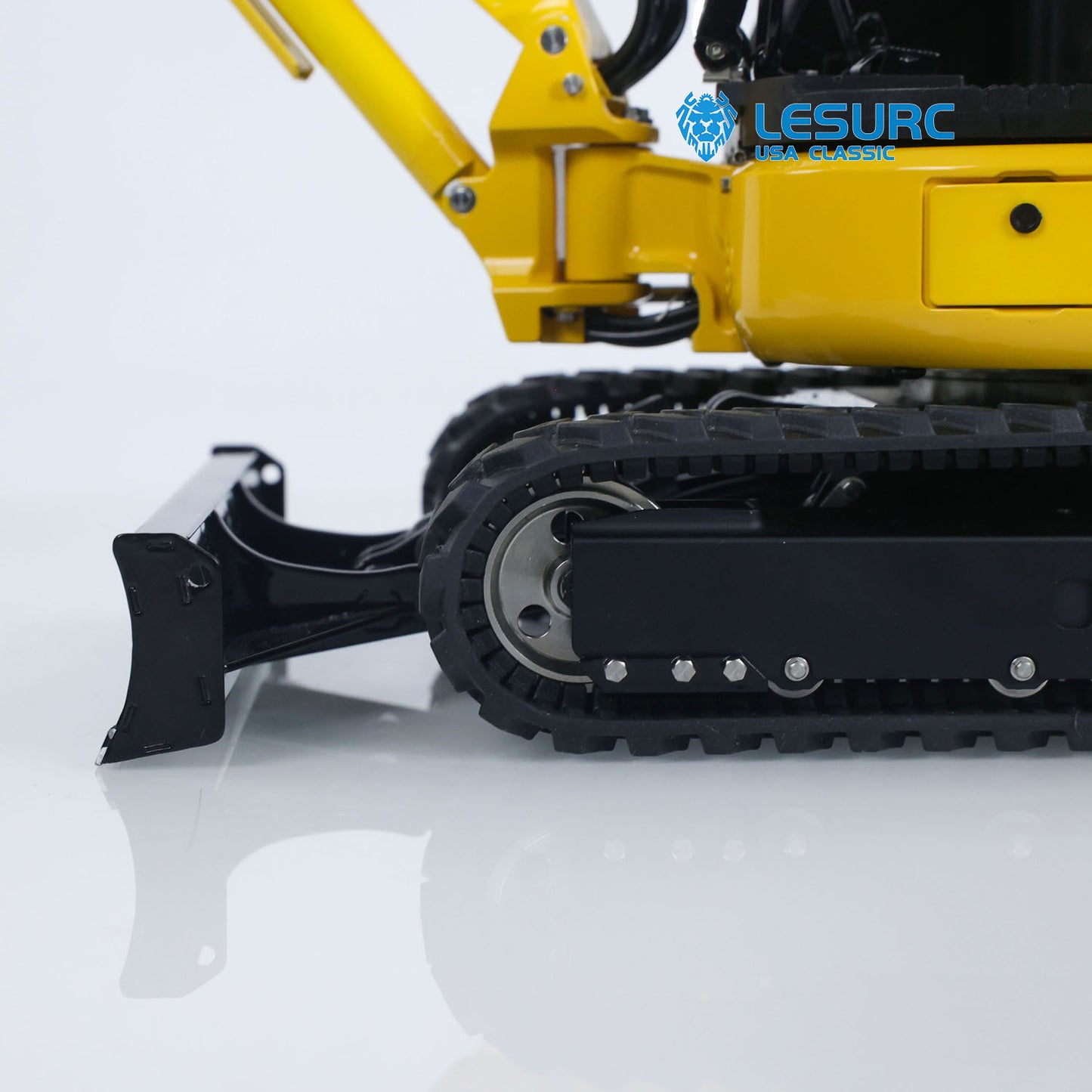 In Stock LESU 1/14 Mini RC Hydraulic Excavator PC30 Metal 6CH Valve Digger Ready To Run ST8 Radio Painted Assembled