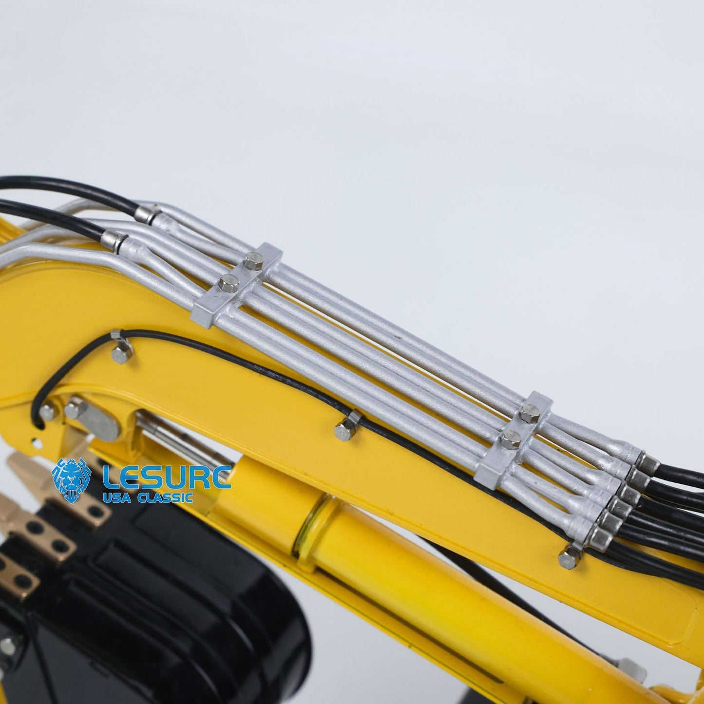In Stock LESU 1/14 Mini RC Hydraulic Excavator PC30 Metal 6CH Valve Digger Ready To Run ST8 Radio Painted Assembled