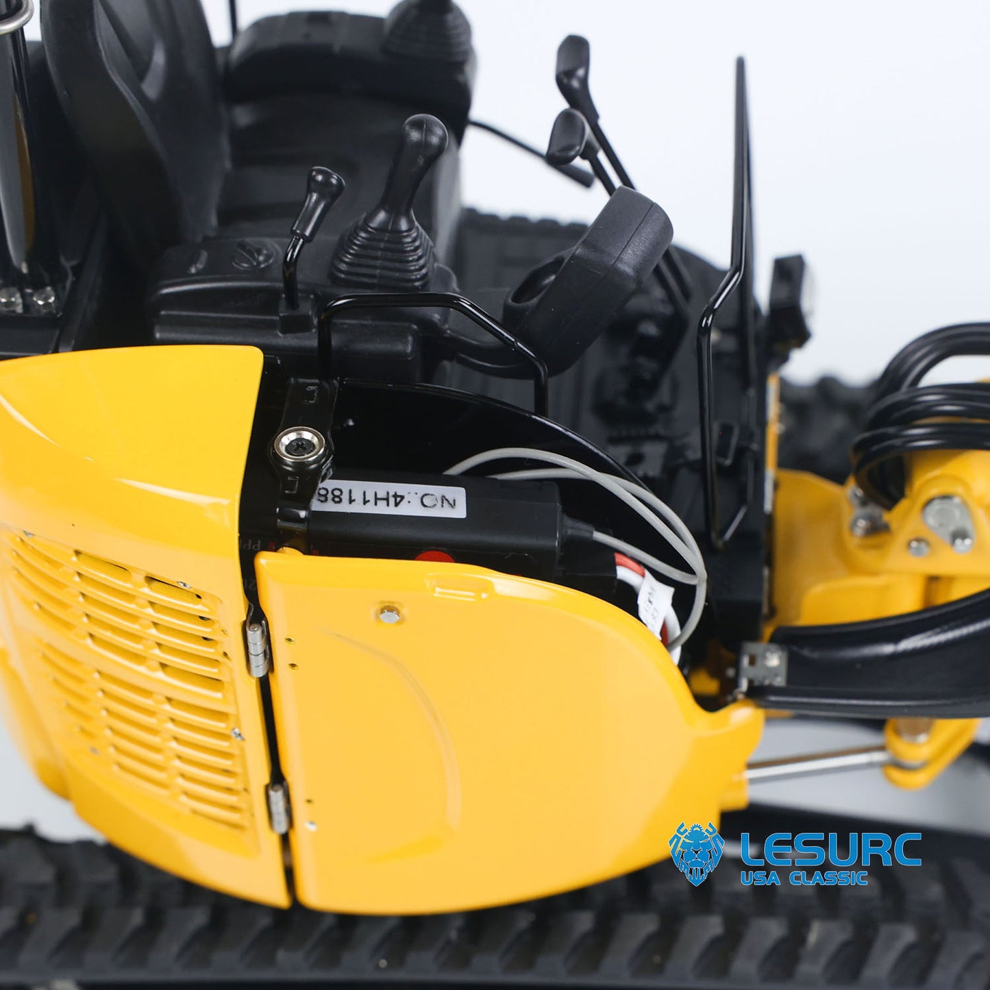 In Stock LESU 1/14 Mini RC Hydraulic Excavator PC30 Metal 6CH Valve Digger Ready To Run ST8 Radio Painted Assembled