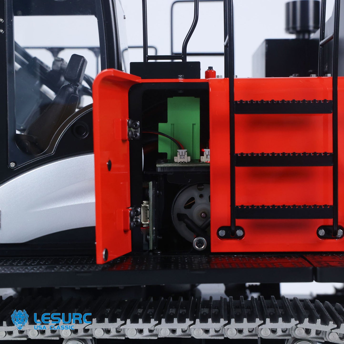 LESU 1/14 Remote Control Hydraulic Excavator Aoue ZX490 RTR CNC Metal RC Digger Car 6CH Valve Light Sound Paladin PL18EV Lite