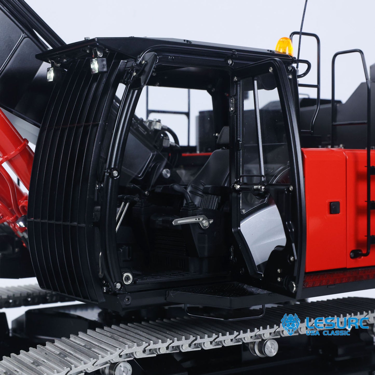 LESU 1/14 Remote Control Hydraulic Excavator Aoue ZX490 RTR CNC Metal RC Digger Car 6CH Valve Light Sound Paladin PL18EV Lite