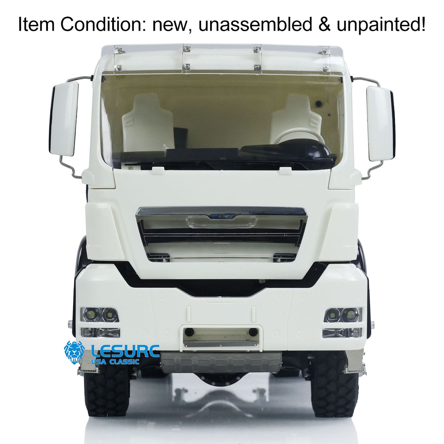 IN STOCK LESU 6*6 Front Cylinder Hydraulic Dumper Truck Tipper for 1/14 Scale Remote Controlled Model Construction Vehicles