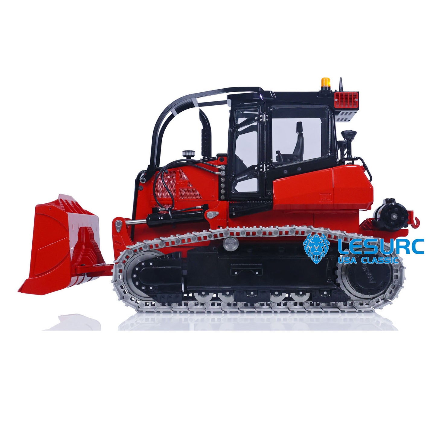 LESU Metal 1/14 Hydraulic RC Bulldozer Aoue 850K RTR Remote Control Dozer Hobby Model Electric Car Painted Assembled