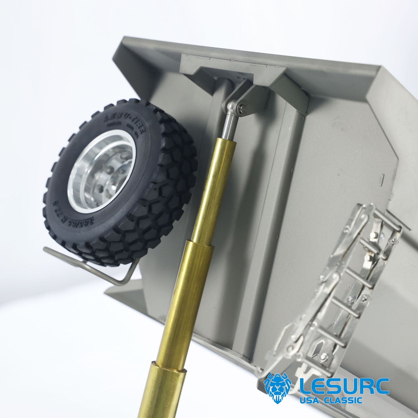 IN STOCK LESU 6*6 Front Cylinder Hydraulic Dumper Truck Tipper for 1/14 Scale Remote Controlled Model Construction Vehicles