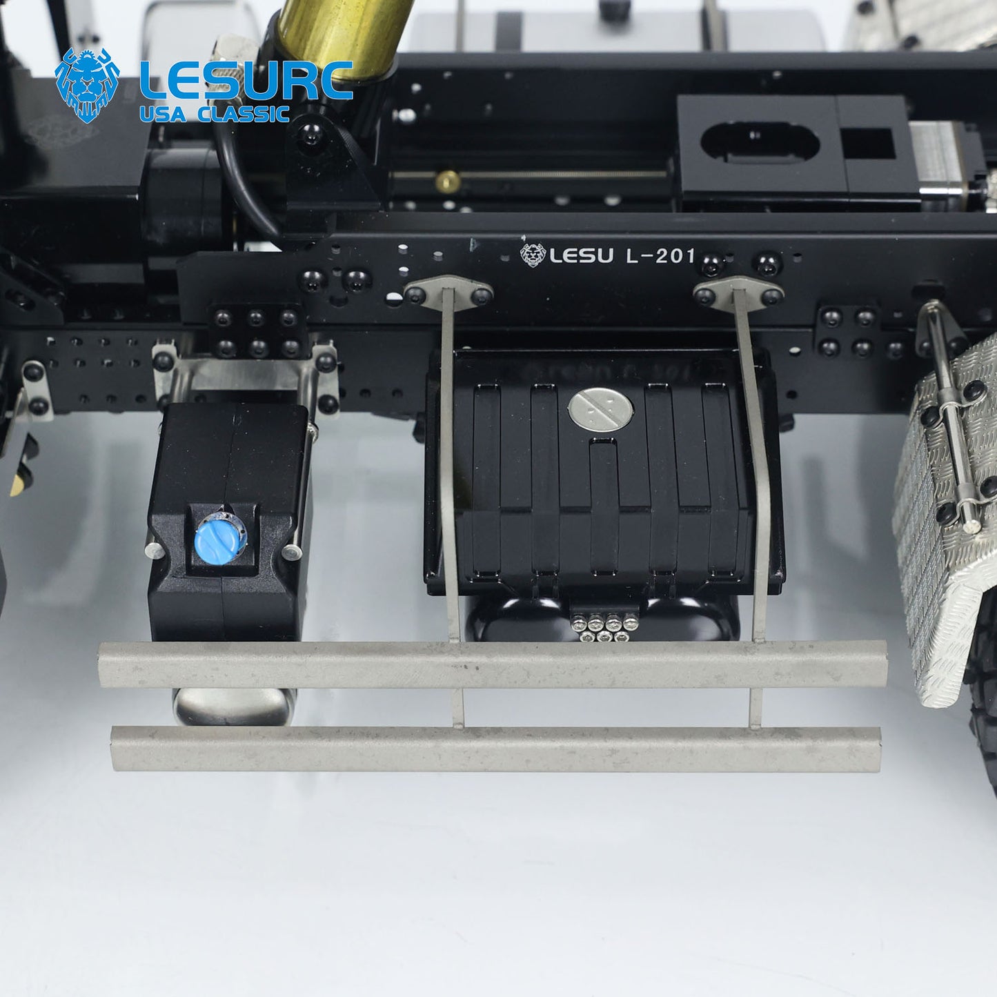 IN STOCK LESU 6*6 Front Cylinder Hydraulic Dumper Truck Tipper for 1/14 Scale Remote Controlled Model Construction Vehicles