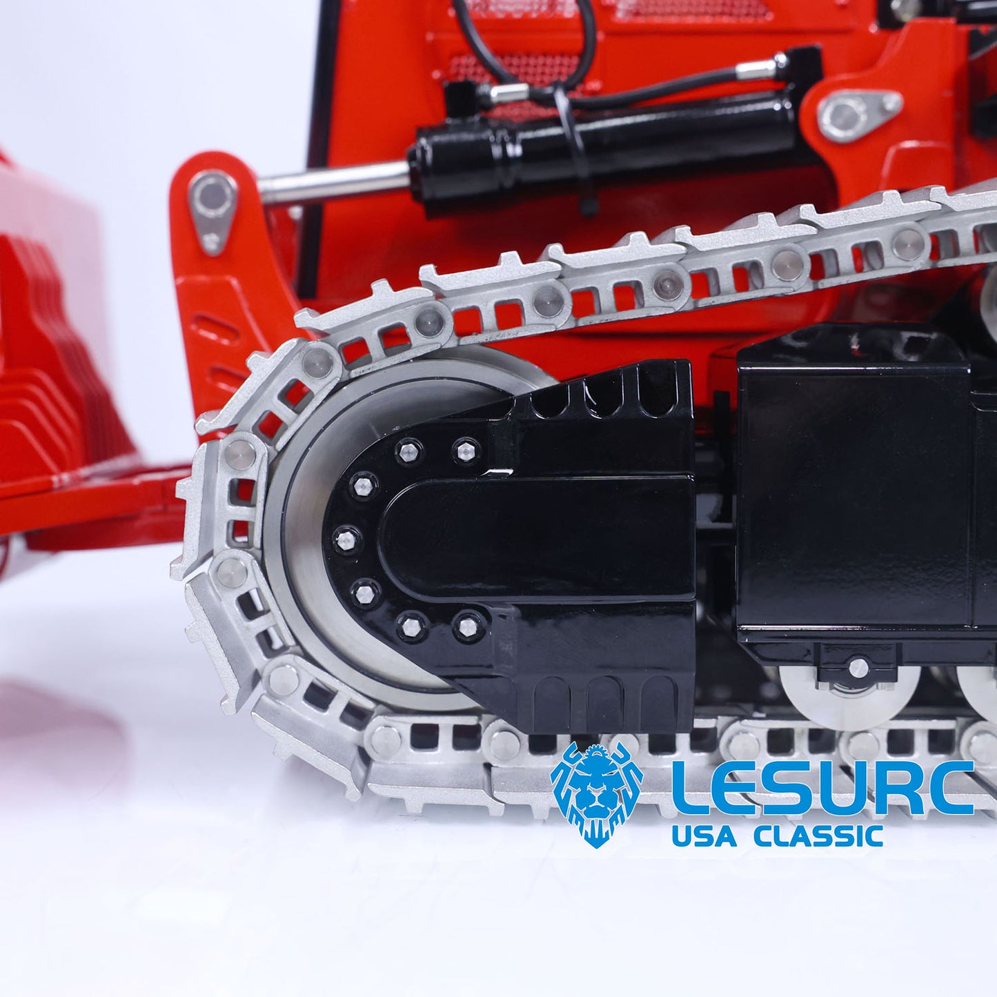 LESU Metal 1/14 Hydraulic RC Bulldozer Aoue 850K RTR Remote Control Dozer Hobby Model Electric Car Painted Assembled