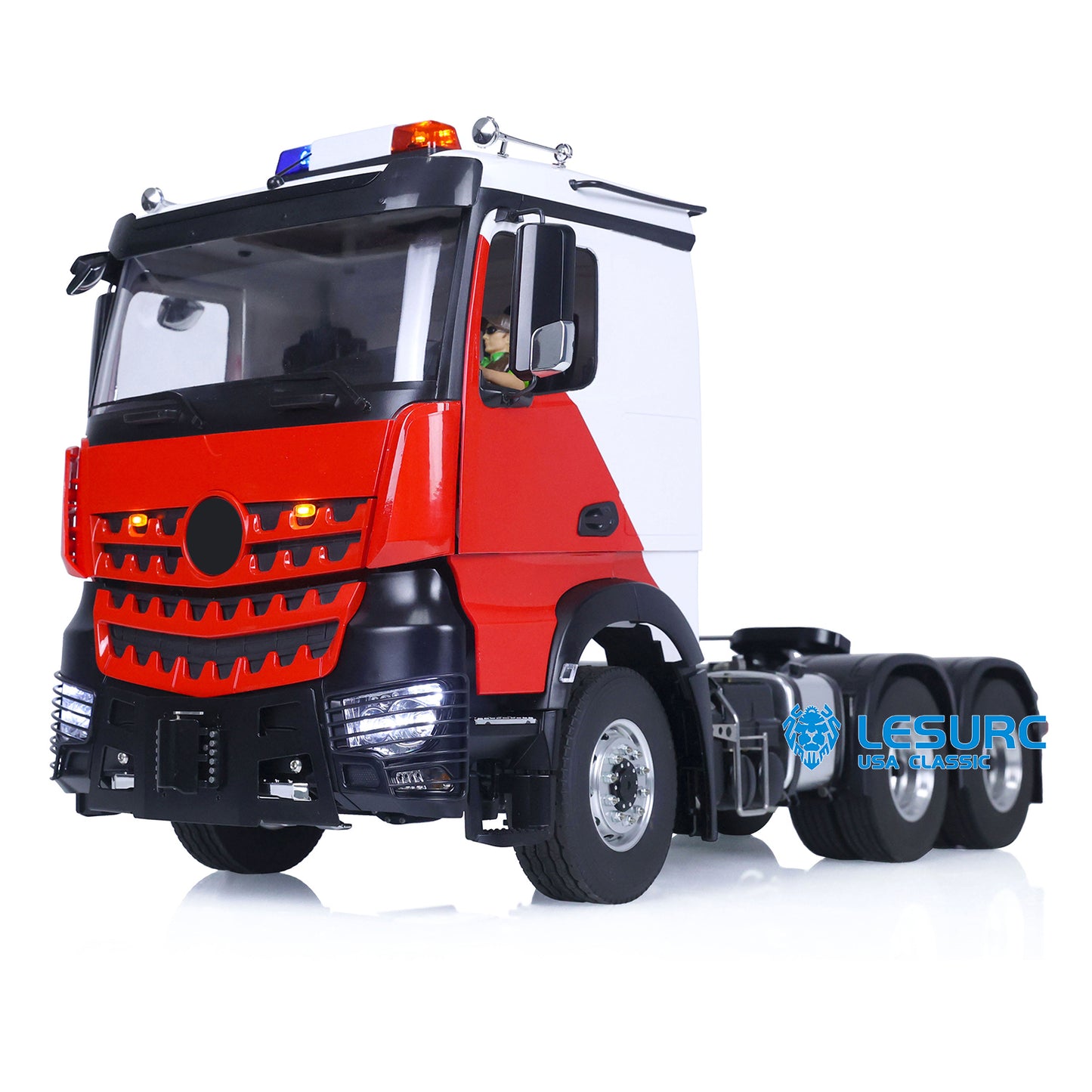 LESU 1/14 RC Tractor Truck for 6x6 BZ 1851 3363 Electric Trucks Metal Chassis Remote Control Lorry Model Car Option Battery Radio