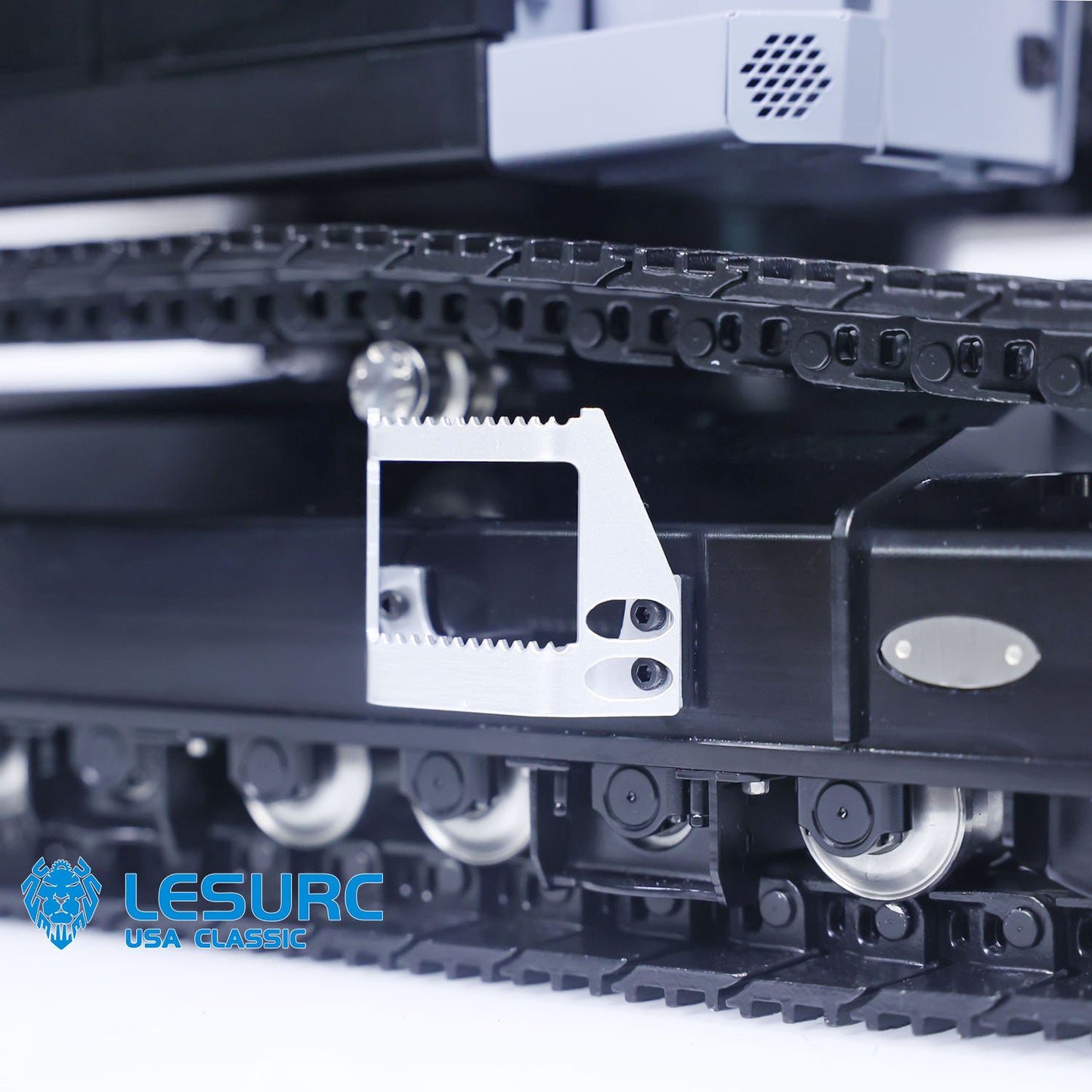 1/14 Hydraulic RC Tracked Excavator LESU Aoue LR945 Painted Assembled Metal Remote Control Digger Model