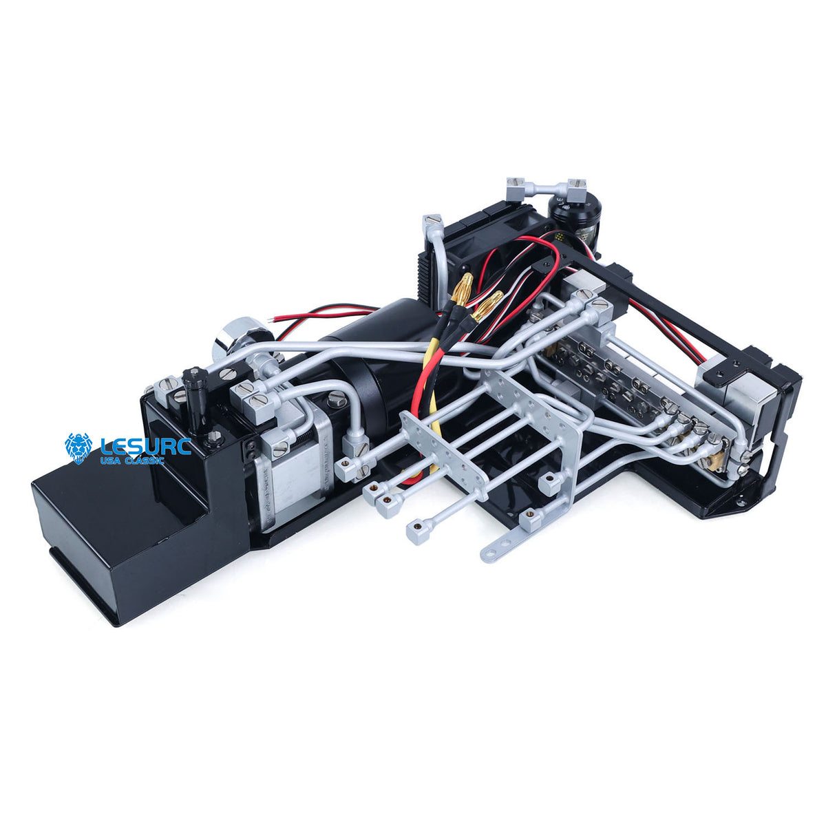 LESU PC500 1/14 Metal Hydraulic RC Crawler Excavator B0020 Remote Control Rock Arm Digger KIT Model with Brushless Motor ESC Light 3CH Valve