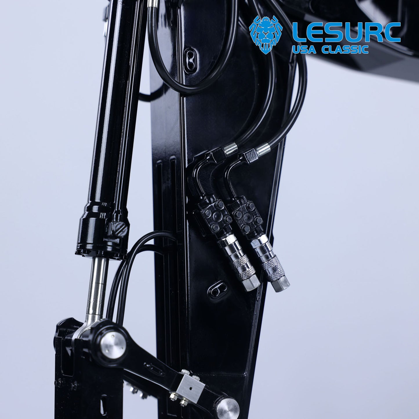 LESU 1/14 Aoue LR945 Metal Hydraulic RC Excavator Remote Controlled Digger Model Painted Assembled Optional Version PNP RTR