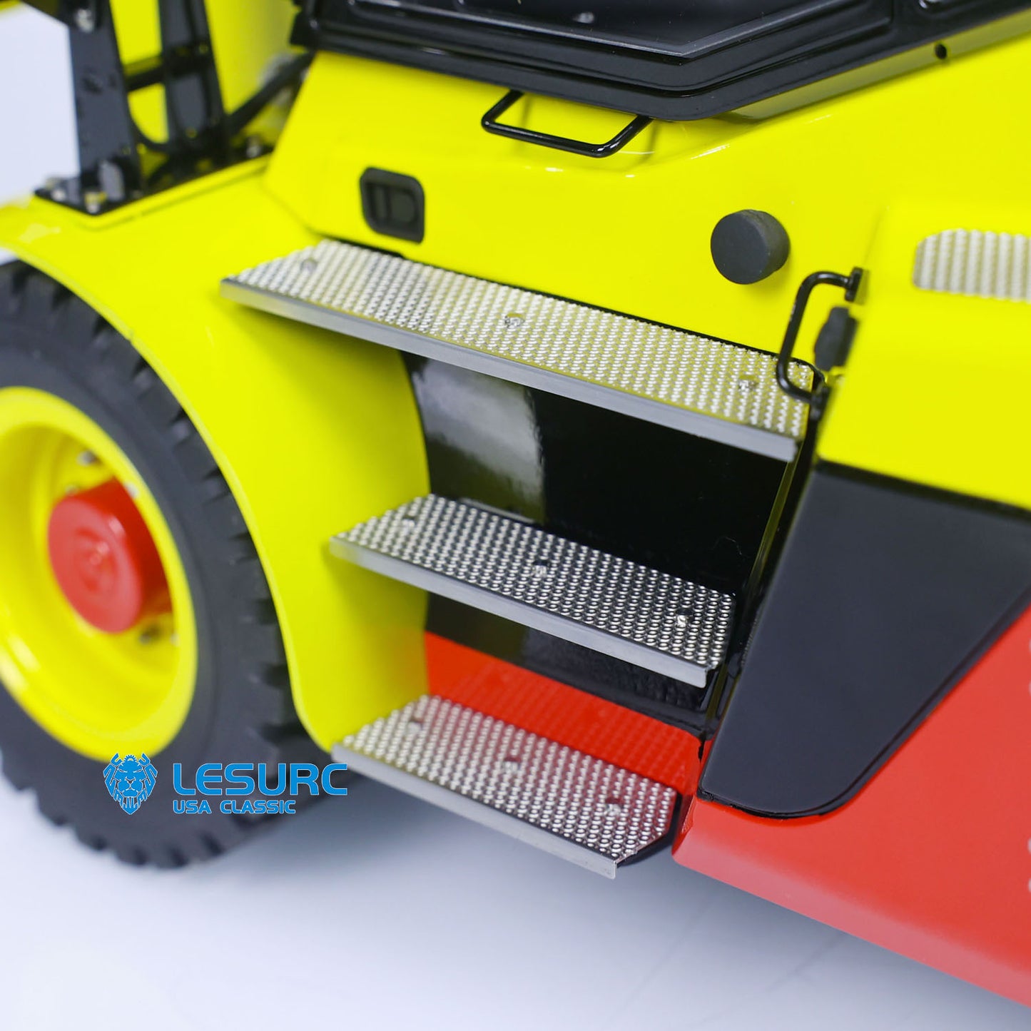 1:14 LESU Aoue-LD160S Remote Control Hydraulic Fork Lift Metal Car RC Trucks I6S Radio System SR12 Receiver