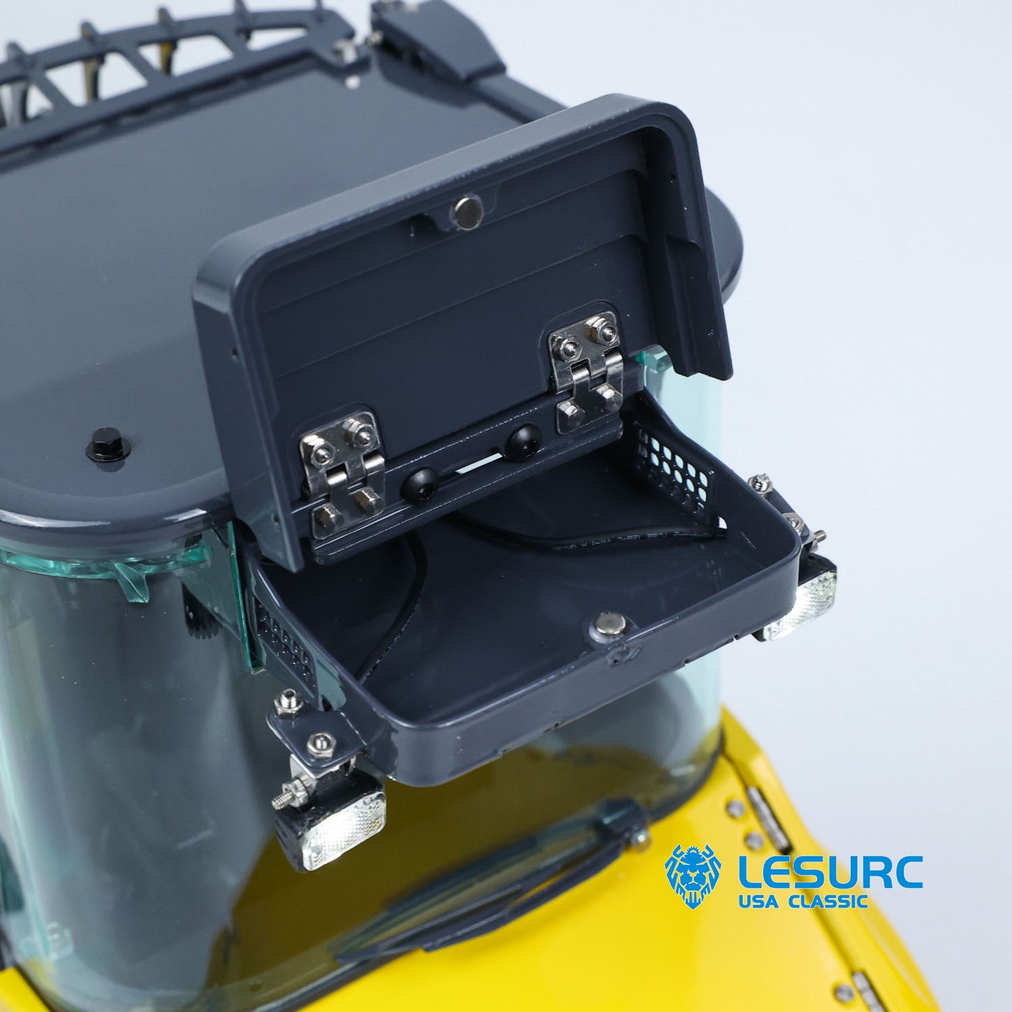 LESU Aoue AT1050 1/14 Metal RC Hydraulic Telescopic Fork Loader A0016 with FlySky I6S Radio Controller Light Sound for Scale Model Collectors