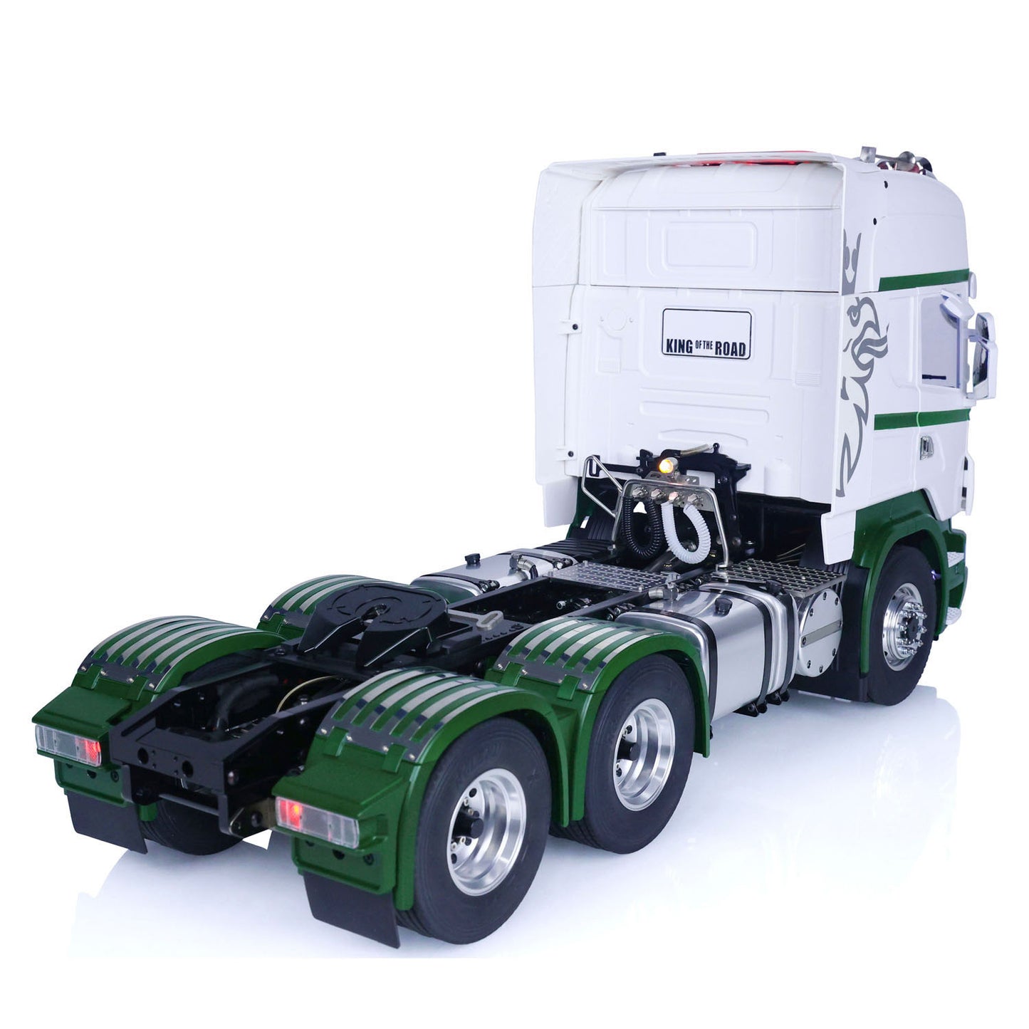 LESU 1:14 Scale DIY Radio Controlled Tractor Truck for 6x6 Remote Control Cars Model W/ Sound Light System Motor Servo ESC