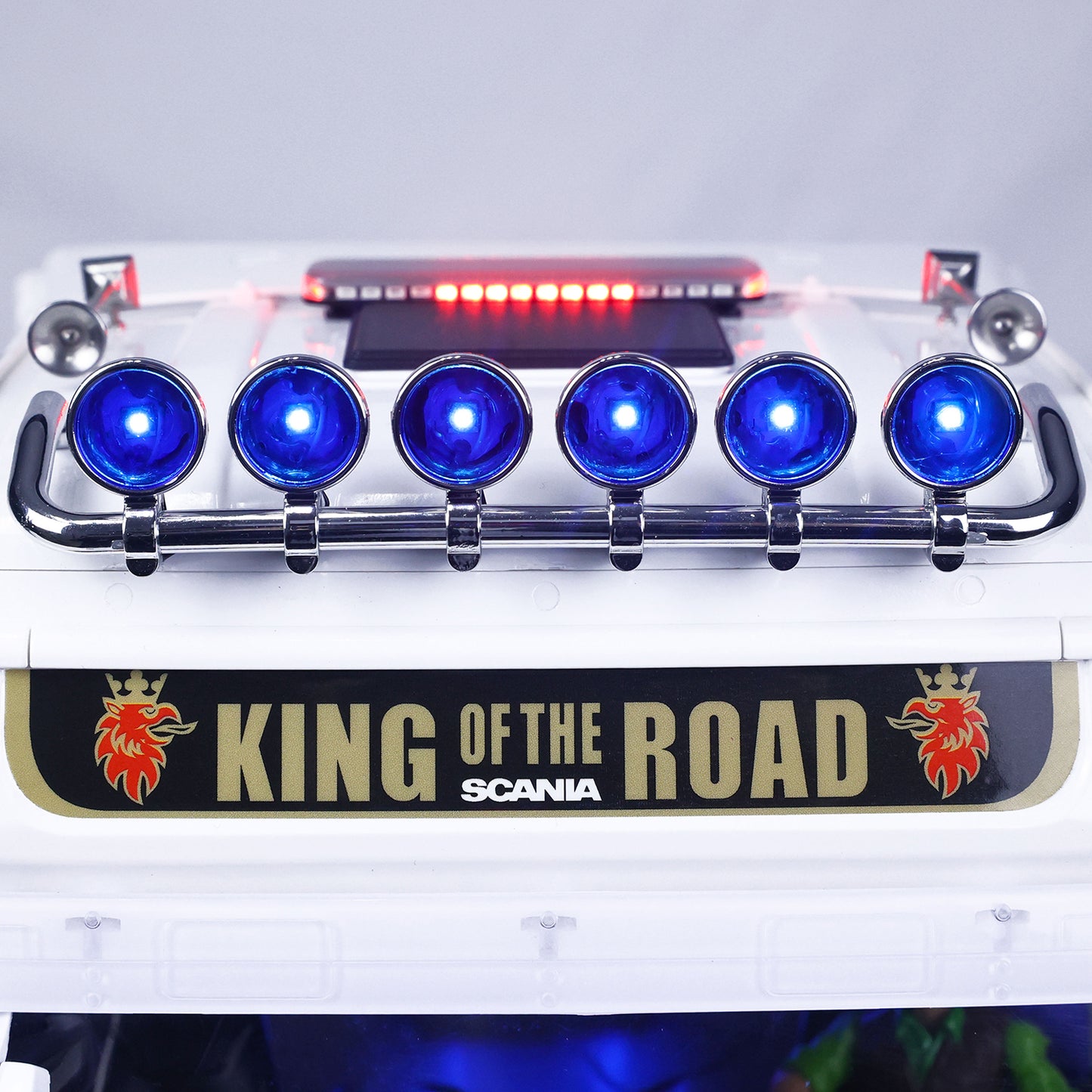 LESU 1:14 Scale DIY Radio Controlled Tractor Truck for 6x6 Remote Control Cars Model W/ Sound Light System Motor Servo ESC