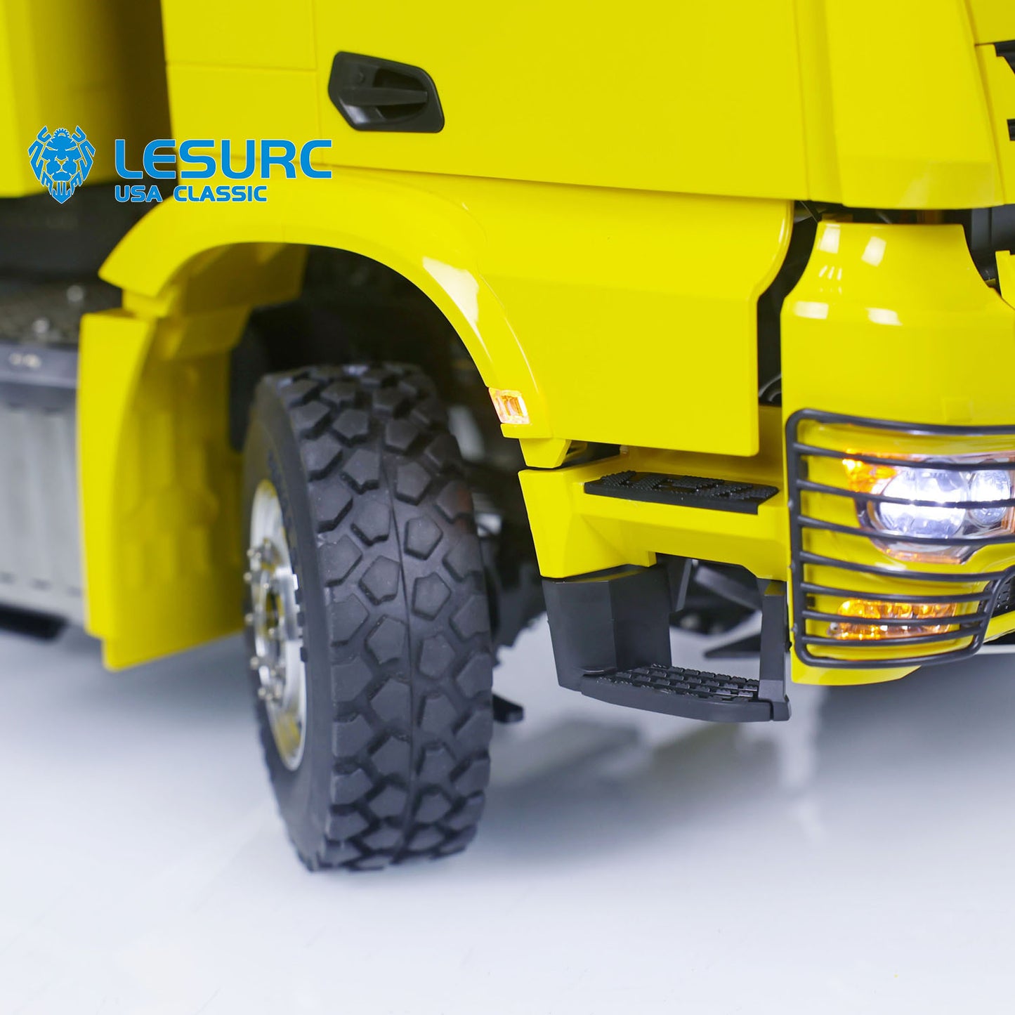 1/14 6X6 LESU RC Hydraulic Dump Truck RTR Tipper Car Fusion PRO Hobbywing Brushless Motor 5200 Battery