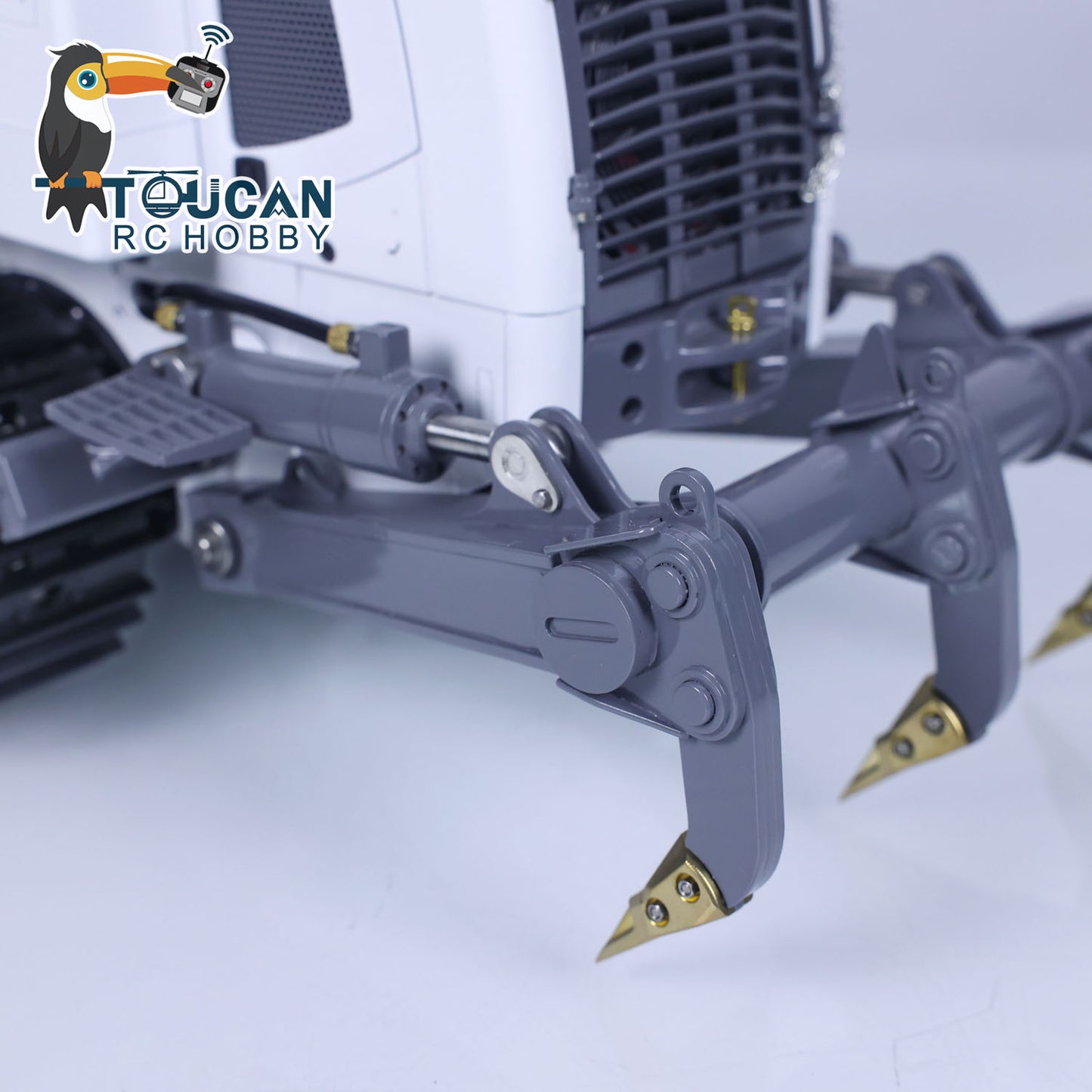 IN STOCK LESU 1/14 Metal Hydraulic Tracked RC Painting Loader W/ Battery PL18EV LITE Ripper Servo ESC Decals Light Sound 4CH Valve Motor